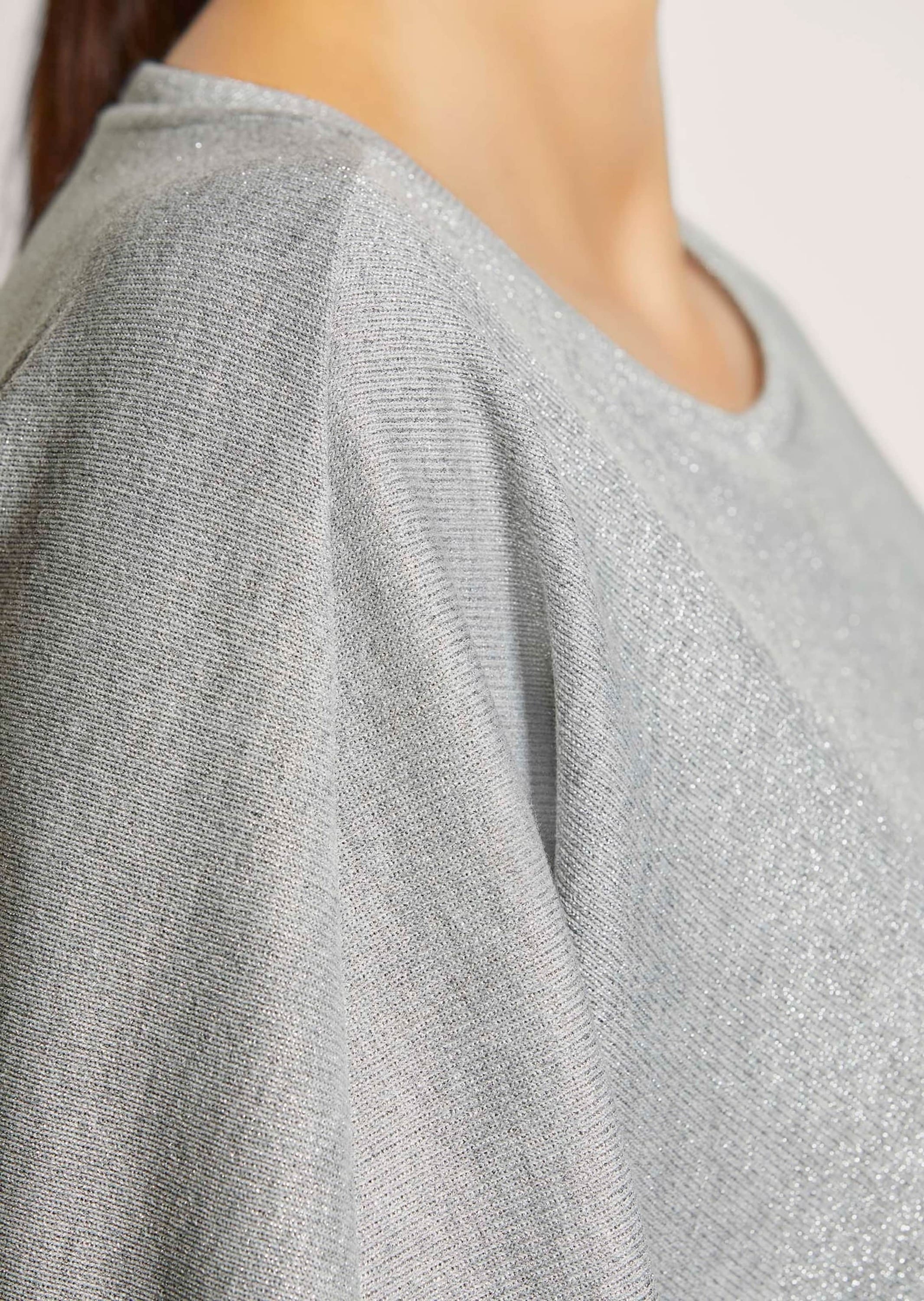MADELEINE Langarmshirt »Shirt Langarm-Shirt mit Glanz-Effekt«