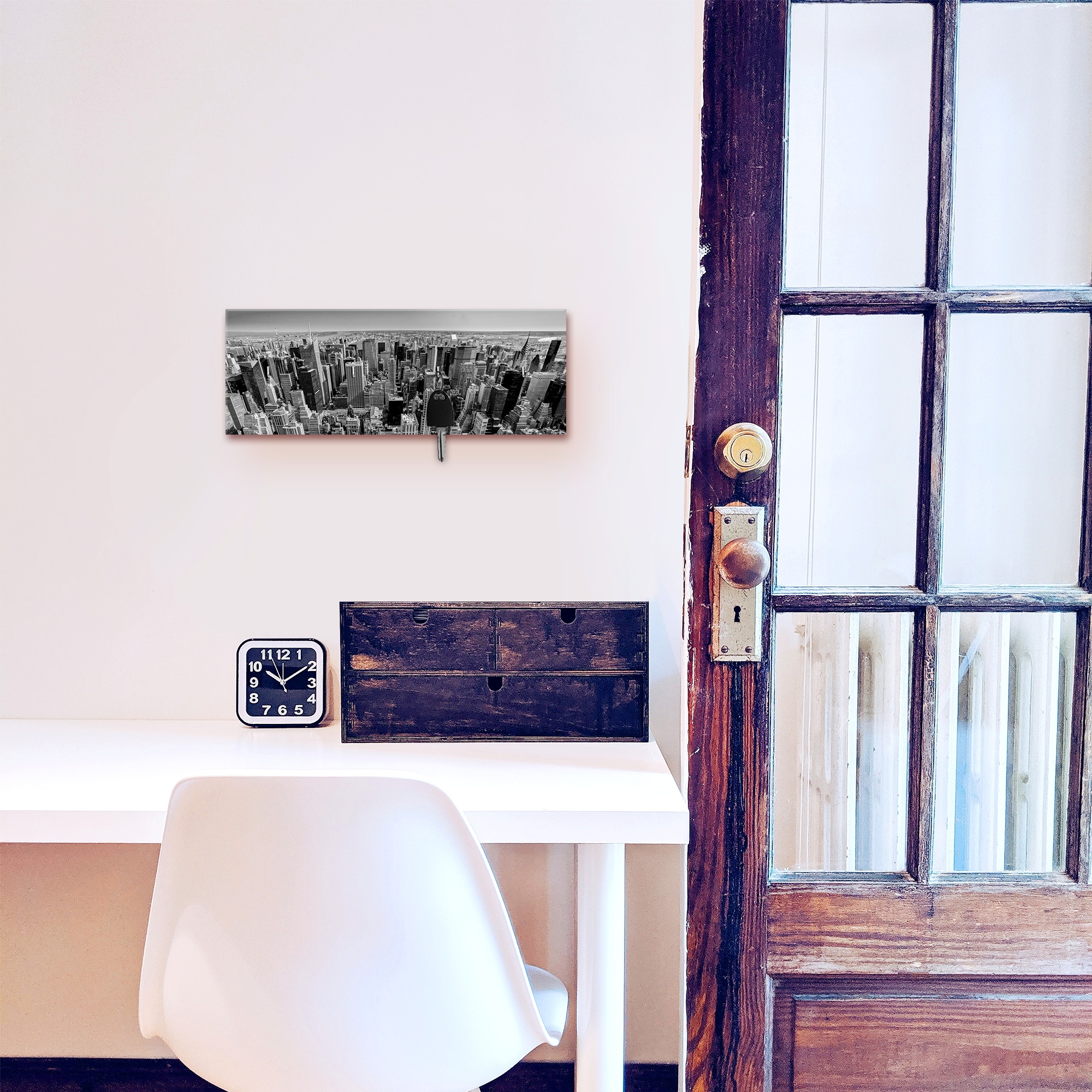 Artland Hakenleiste »Luftbild von Manhattan New York City USA«, MDF