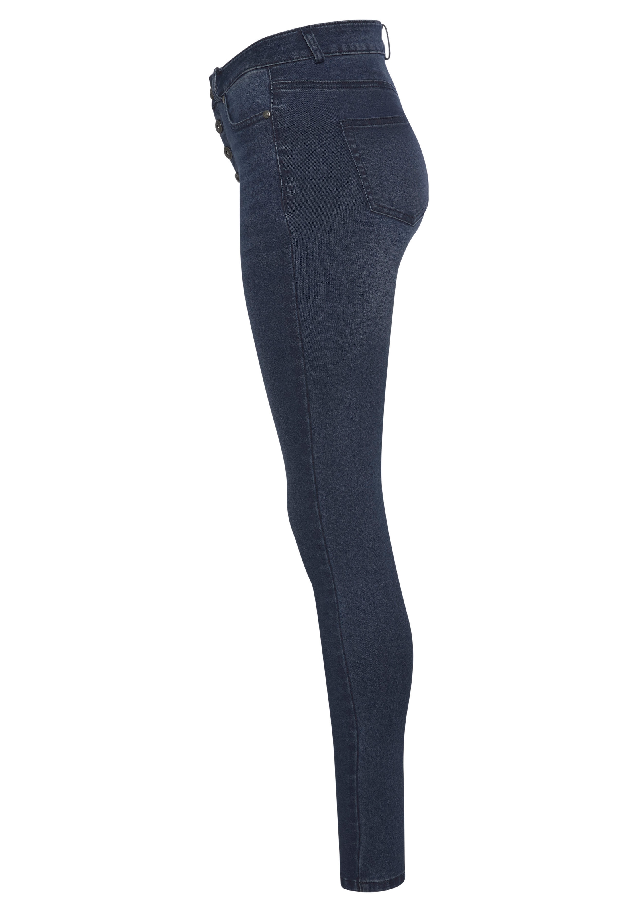 Arizona Skinny-fit-Jeans »Ultra Stretch«, extra-enger Beinschnitt, hohe Leibhöhe, knöchellang