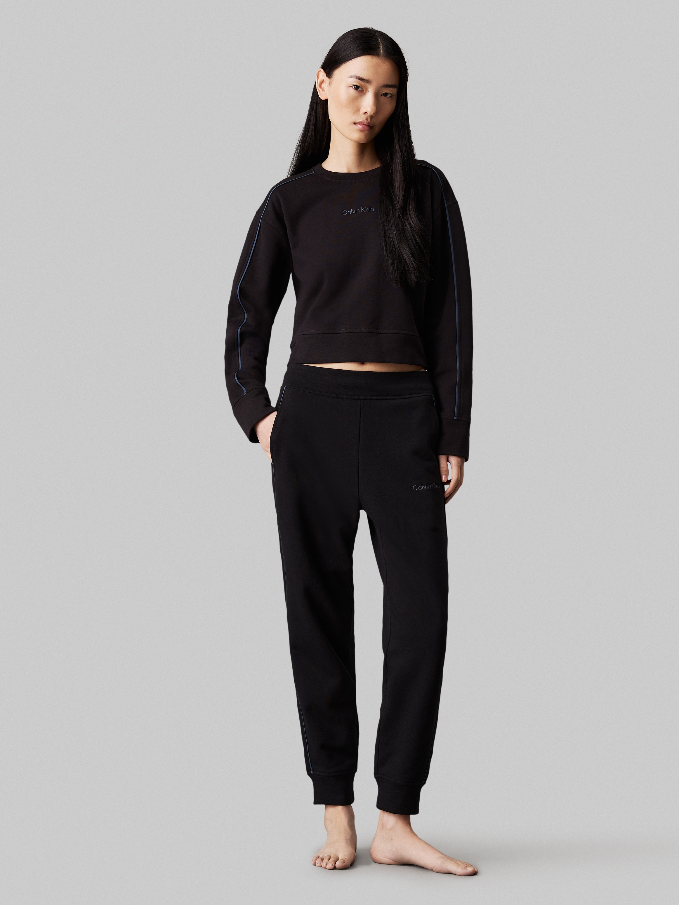 Calvin Klein Underwear Sweatshirt »CREW PULLOVER«, mit Kontraststreifen