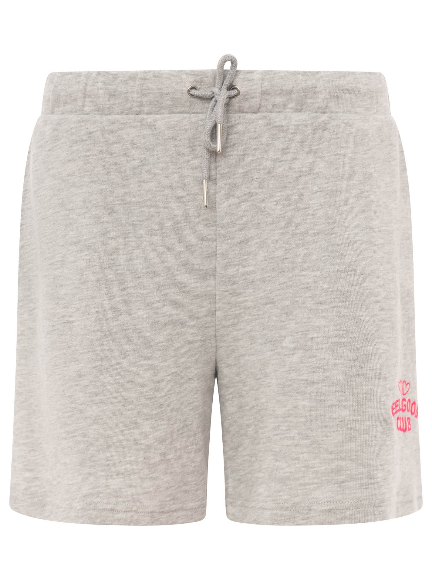 Zwillingsherz Sweathose »"Feel Good Club"«  leichtes Sweatmaterial, Stickerei, Eingriffstaschen