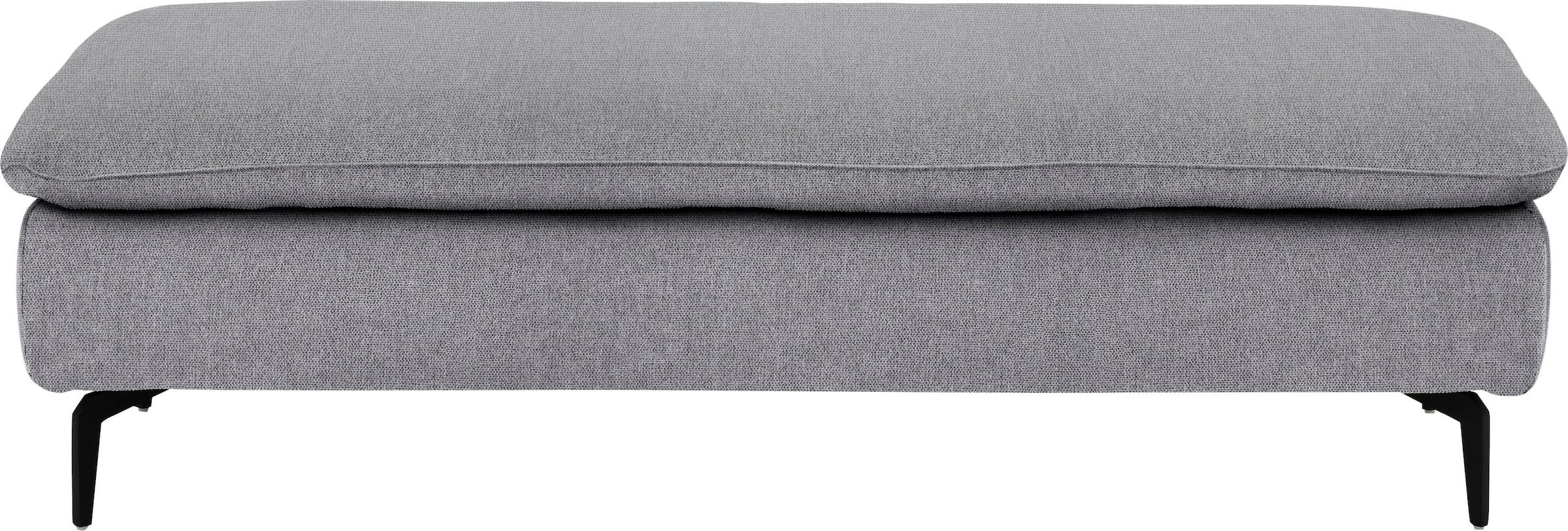 W.SCHILLIG Ecksofa »valentinoo, Designsofa, bequem, elegant und zeitlos, L-Form«, (Set), inklusive Hocker, mit Sitztiefenverstellung, Breite 299 cm