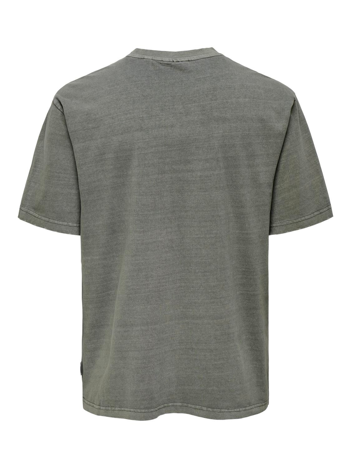 ONLY & SONS Rundhalsshirt »ONSDISTRESS RLX SS TEE«