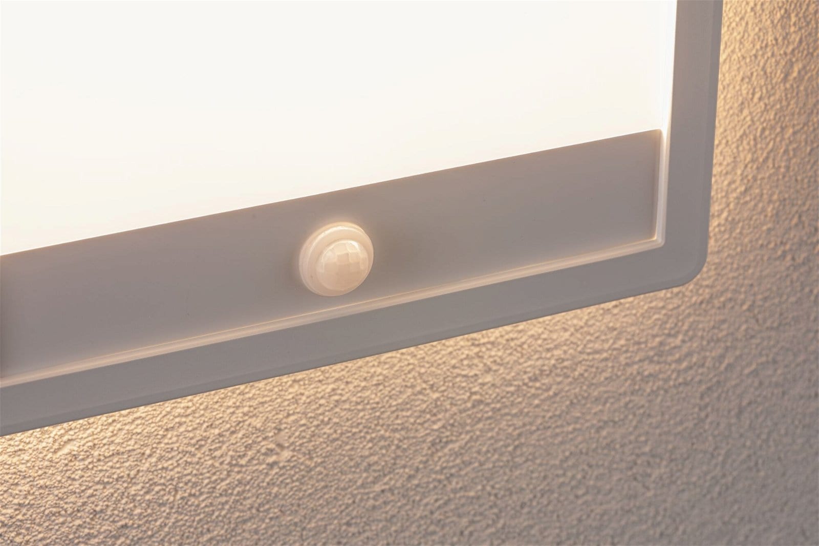 Paulmann LED Außen-Wandleuchte »Außenpanel Lamina IP44 eckig 250x47mm 14W 920lm 230V Kunststoff«, 1 flammig, Backlight Bewegungsmelder insektenfreundlich tunable warmwhite