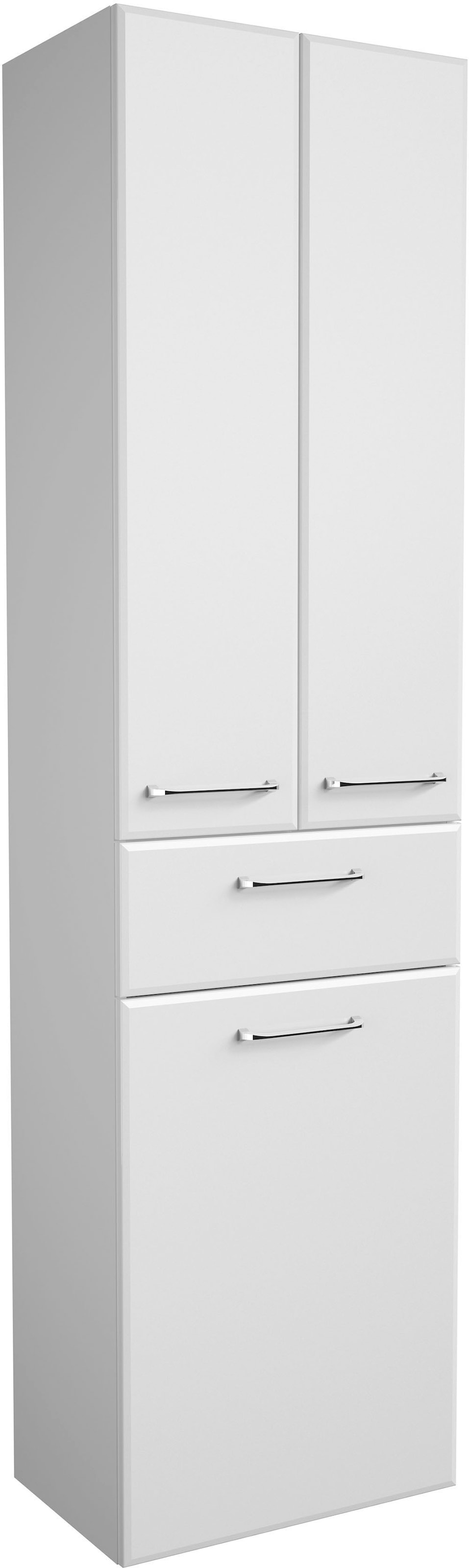 Saphir Badmöbel-Set »Quickset 341 6-teilig, Waschbeckenunterschrank und LED-Spiegelschrank« Set, 6 Stk. tlg.