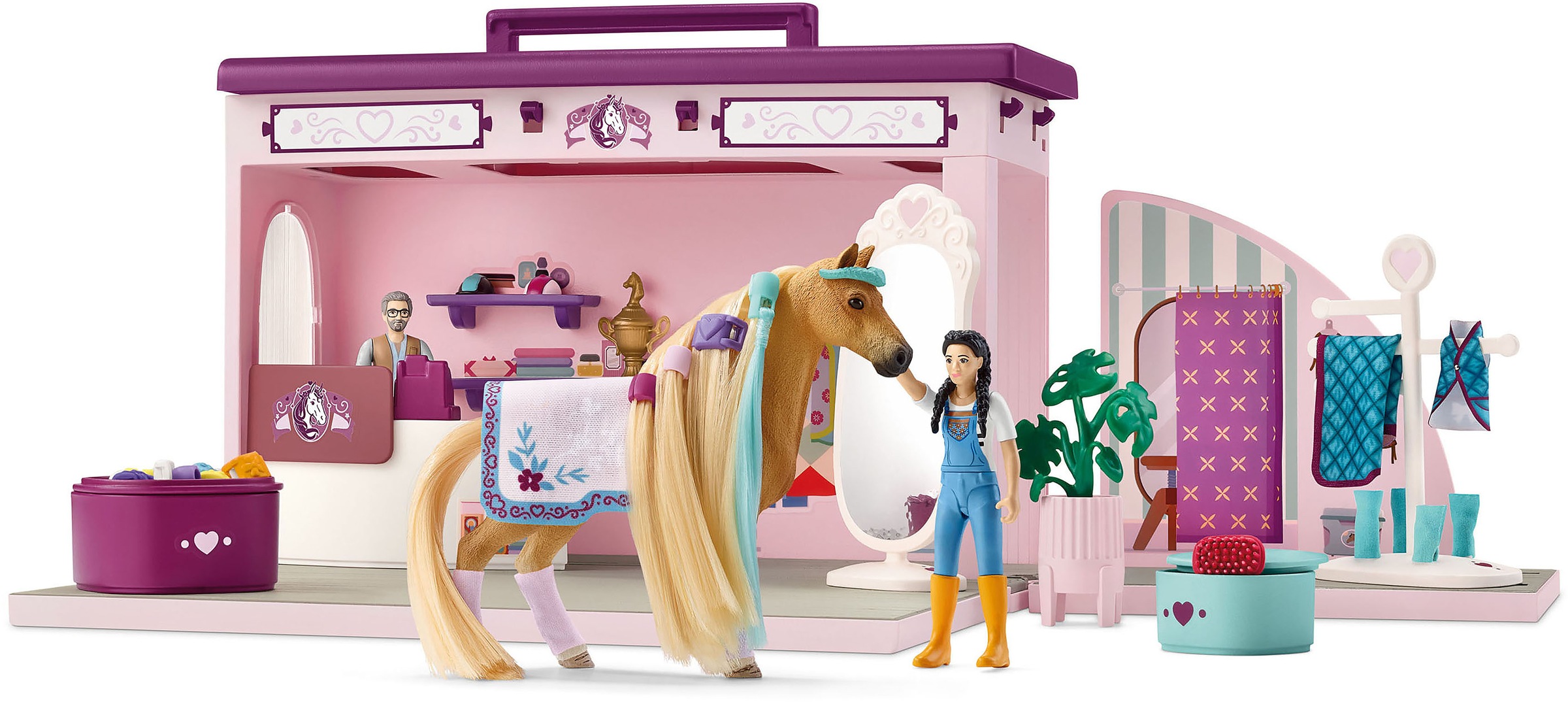 Schleich® Spielwelt »HORSE CLUB, Pop-Up Boutique (42587)«