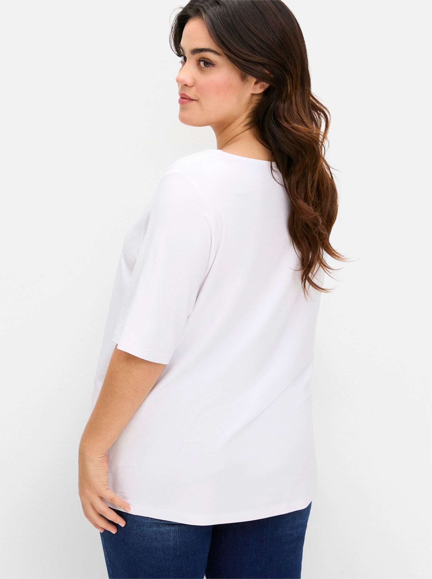 Sheego T-Shirt »T-Shirt« 1 Stk. tlg.