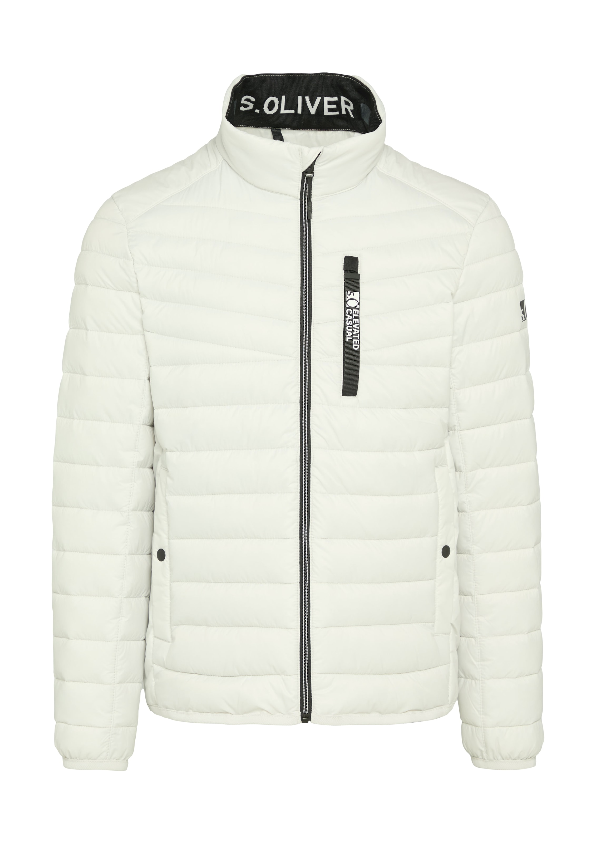 s.Oliver Steppjacke, mit sportiven Kontrastdetails