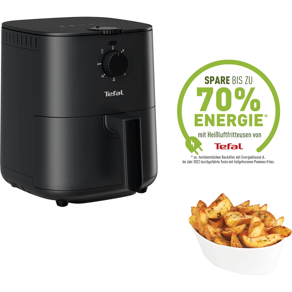 Tefal Heißluftfritteuse »EY1308 Easy Fry Essential«, 1030 W, kompaktes Design, energiesparend, knusprige Ergebnisse, gesund Kochen