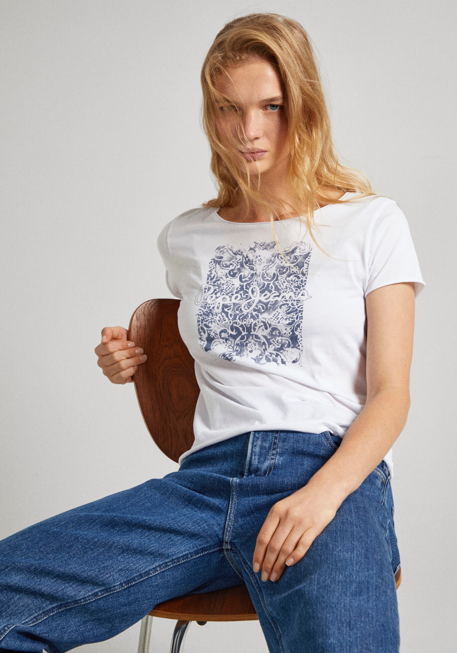 Pepe Jeans T-Shirt »JURY«, mit Print