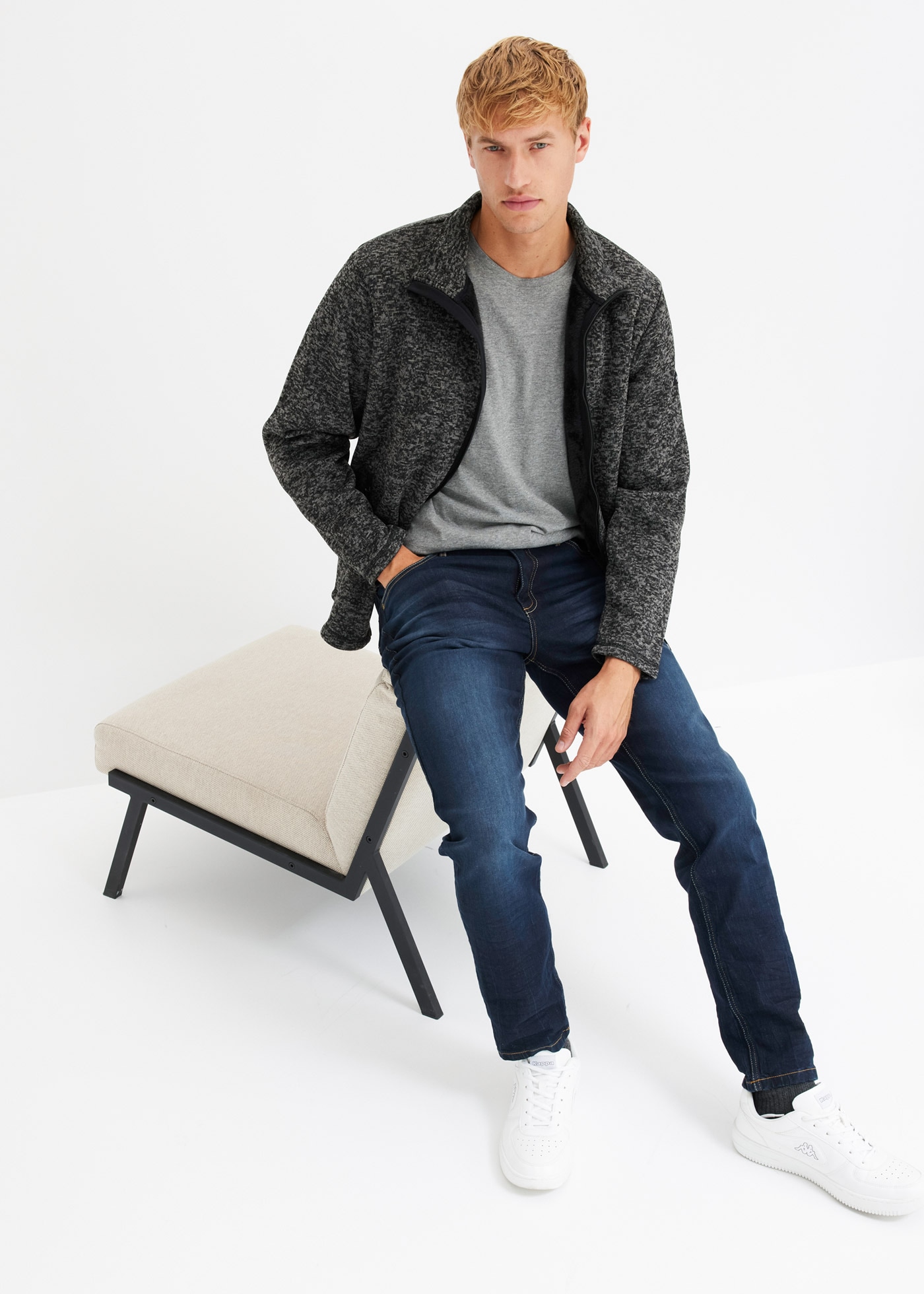 bonprix Slim-fit-Jeans »Slim Fit Stretch-Jeans, Tapered« Slim Fit Stretch-Jeans, Tapered