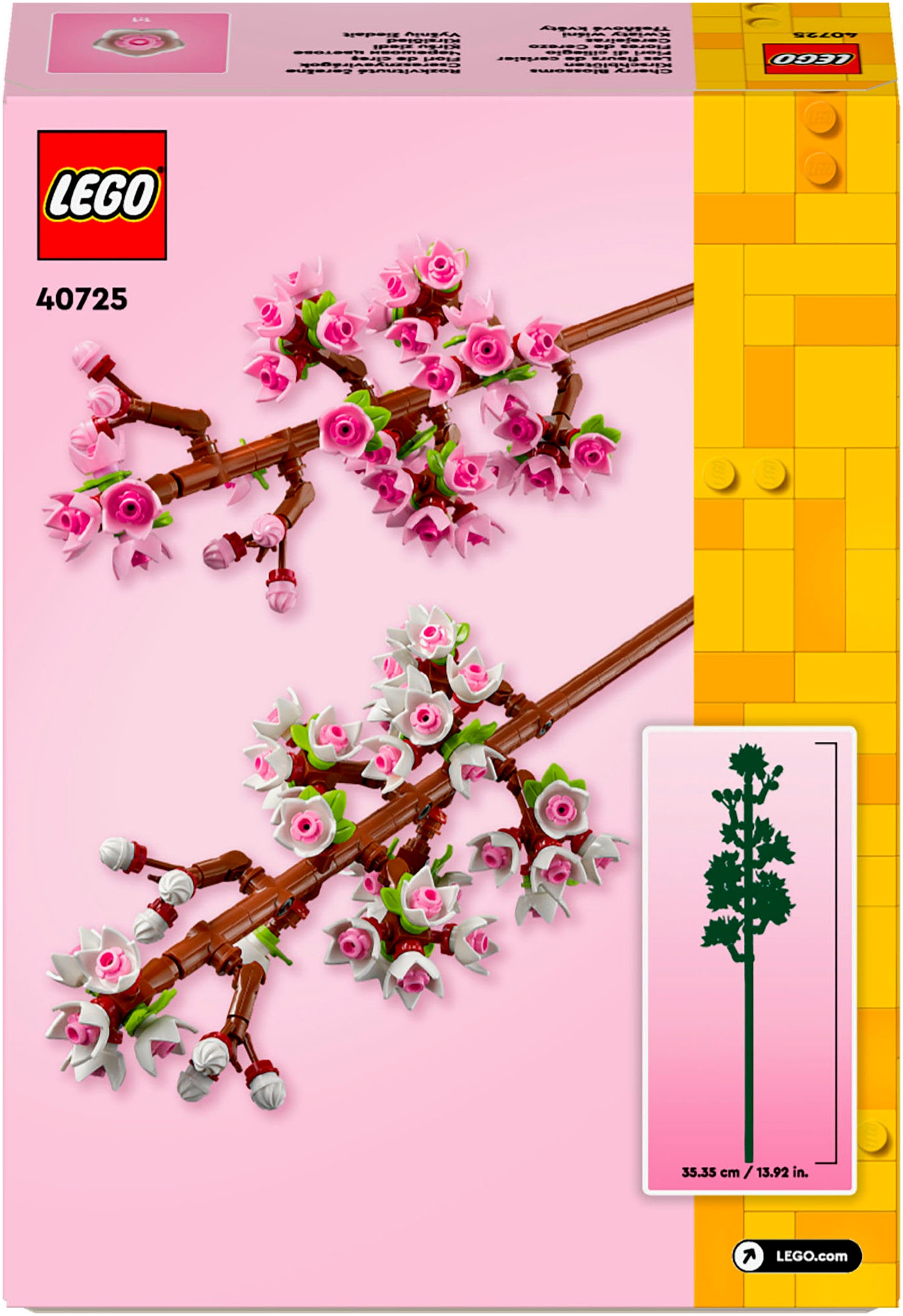 LEGO® Konstruktionsspielsteine »Kirschblüten (40725), Lego Botanicals«, (430 St.), Made in Europe