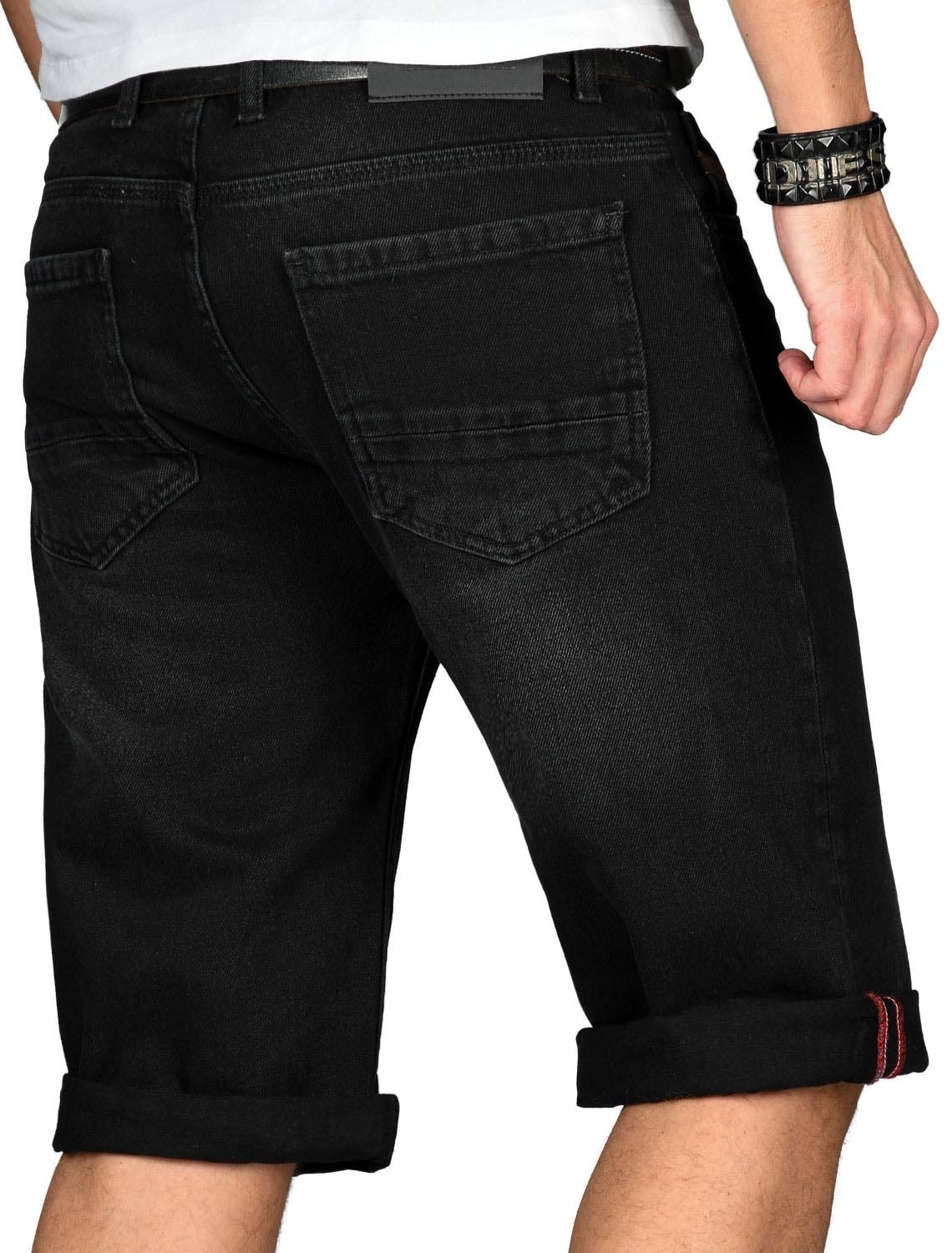 Alessandro Salvarini Shorts »A. Salvarini Herren Shorts kurze Hose«