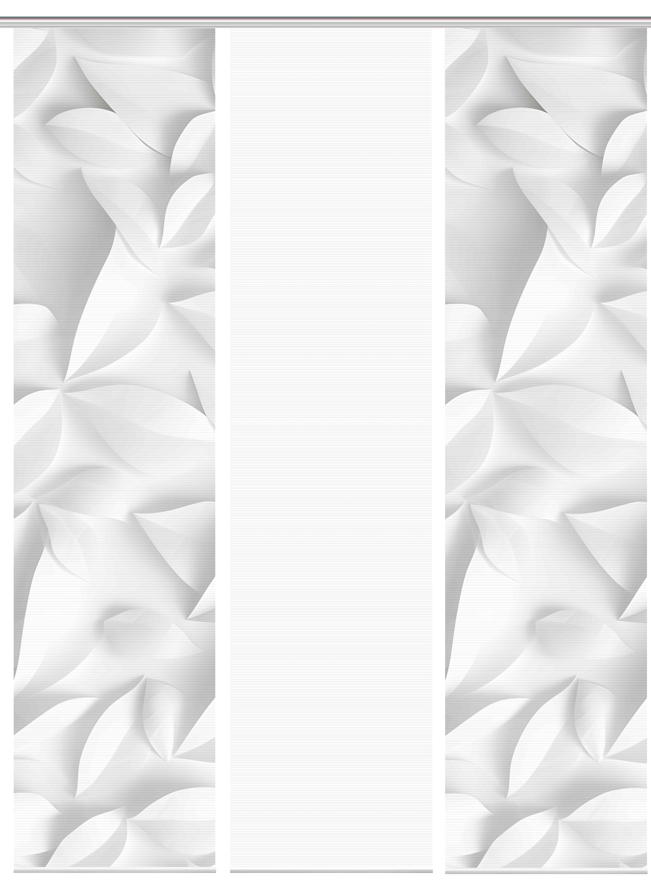 Vision Schiebegardine »FLYNN« Paneelwagen 3 Stk. tlg. SET,SCHIEBEVORHANG,BAMBUS,DIGITALDRUCK