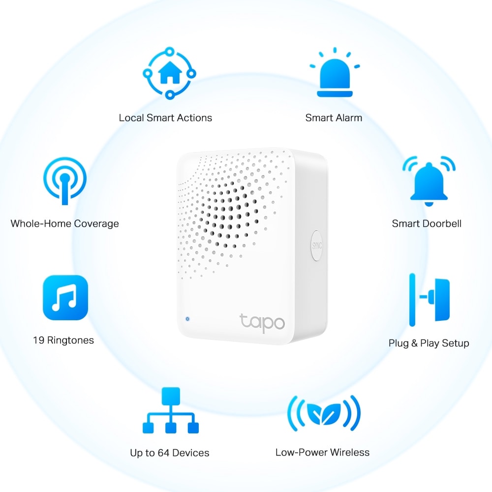 TP-Link Smart-Home-Zubehör »Tapo H100 Smart IoT Hub«