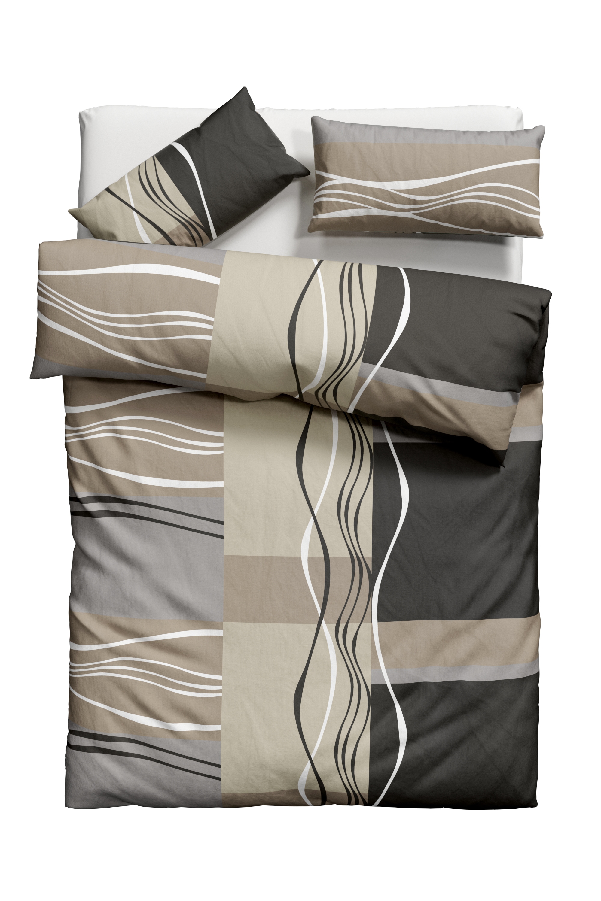 OTTO home Bettwäsche »Kelian« 2 in verschiedenen Qualitäten, gemusterte Bettwäsche