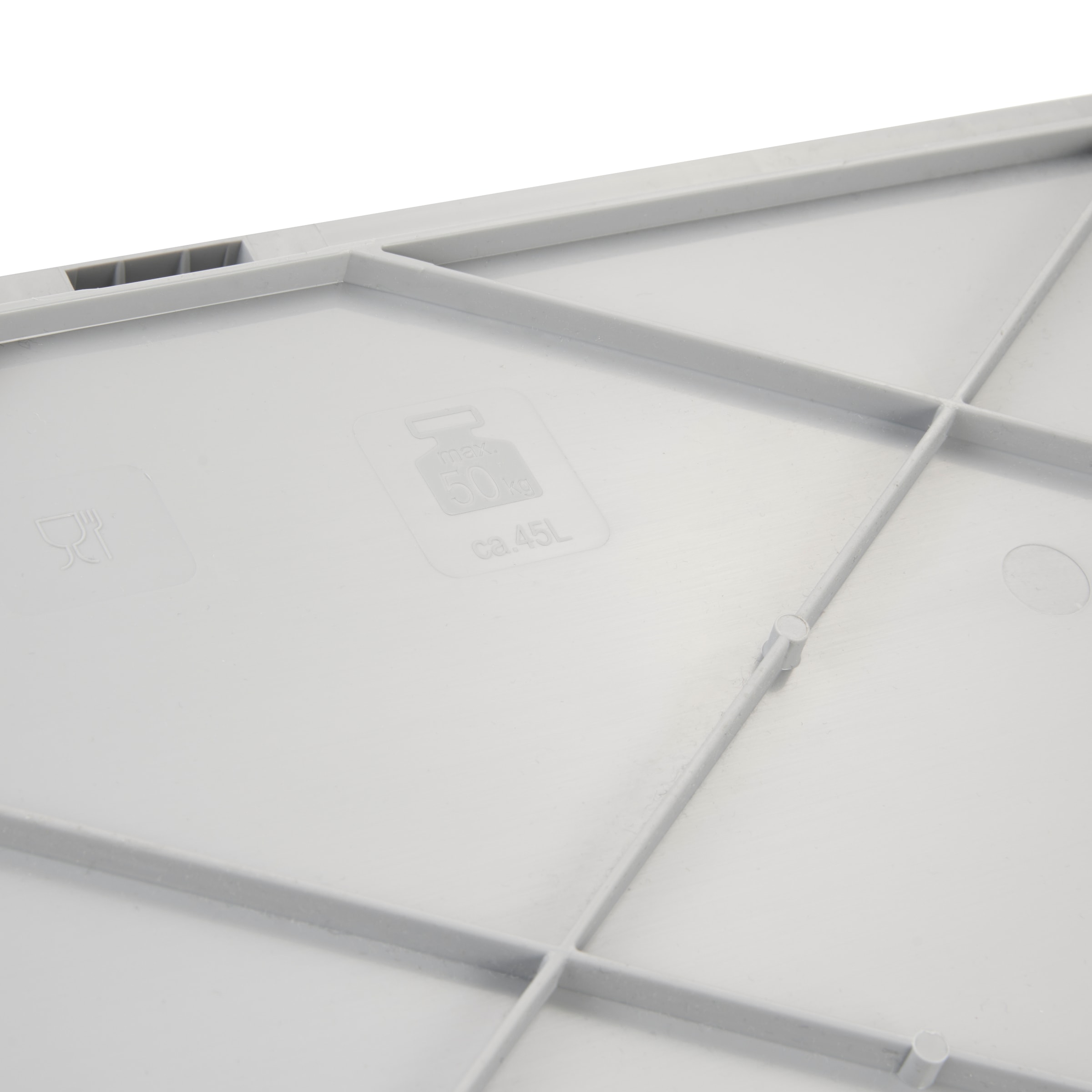 keeeper Klappbox »Profi-Klappbox ben 45l und faltbare Obst- und Gemüsebox neo 13l« Soft-Touch-Griffe, zusammenklappbar