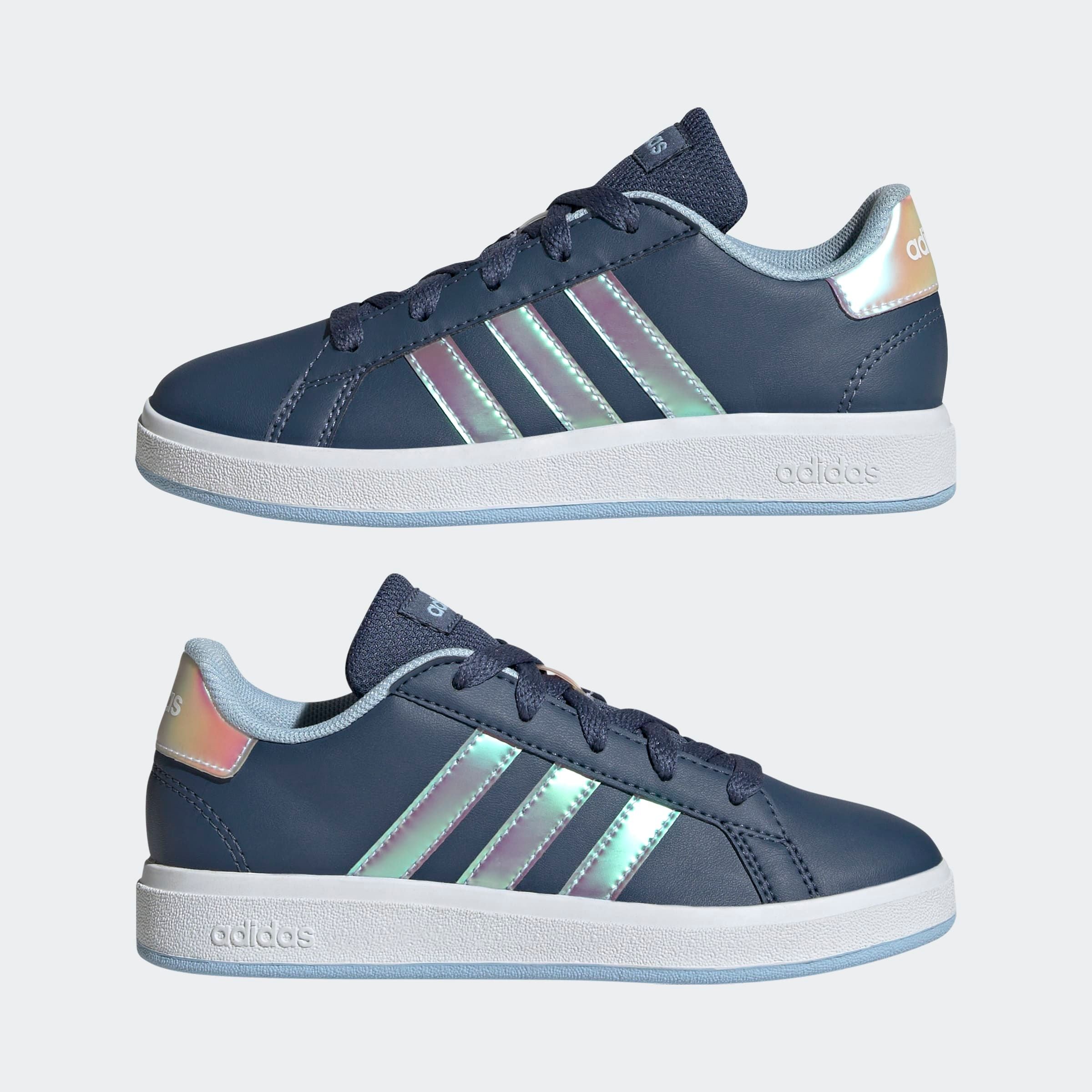 adidas Sportswear Sneaker »GRAND COURT LIFESTYLE LACE TENNIS«, Design auf den Spuren des adidas Superstar