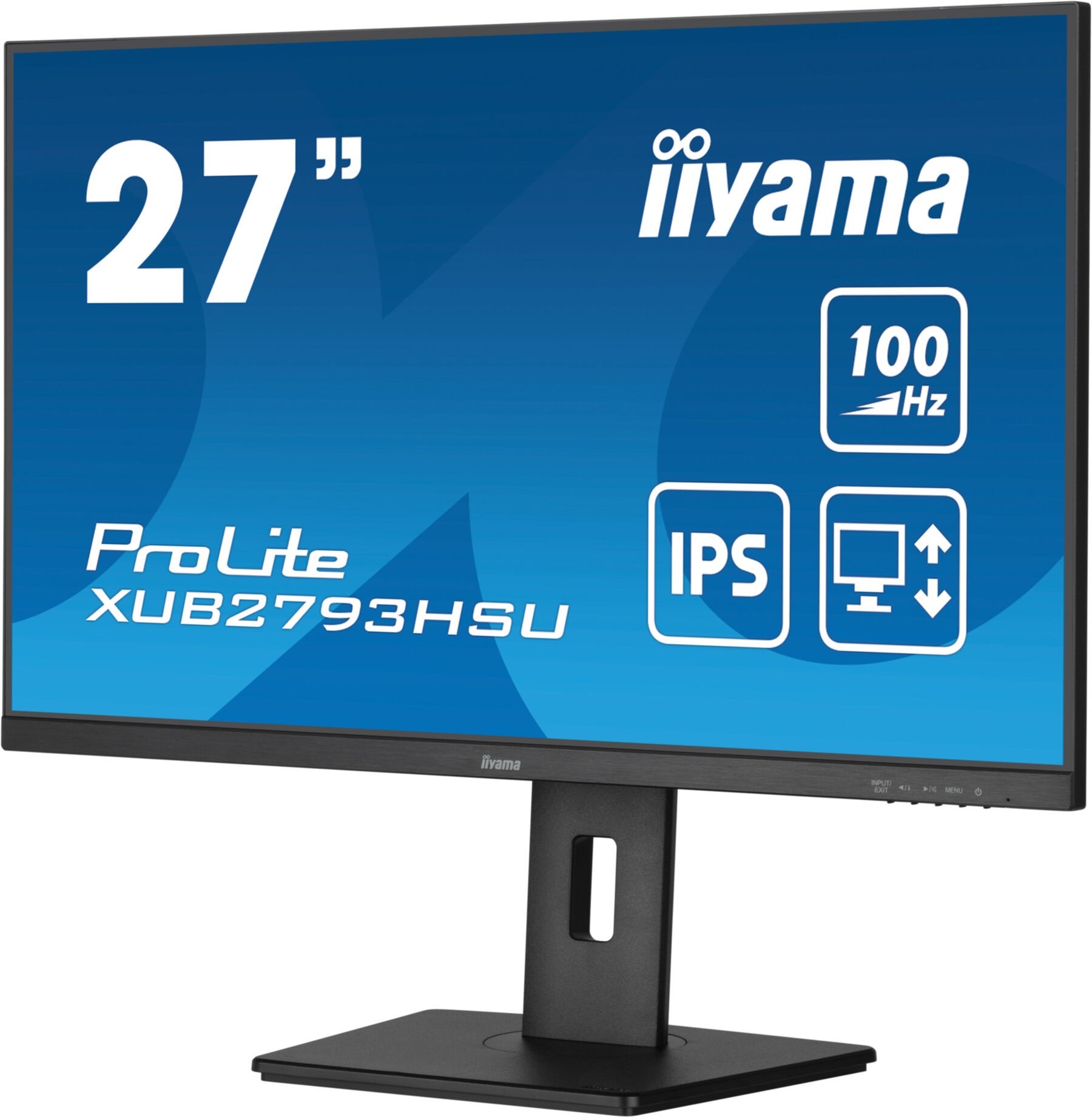 Iiyama LED-Monitor »XUB2793HSU-B6«, 69 cm/27 Zoll, 1920 x 1080 px, Full HD, 1 ms Reaktionszeit, 100 Hz
