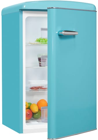exquisit Kühlschrank »RKS120-V-H-160F«, RKS120-V-H-160F taubenblau, 89,5 cm hoch, 55... kaufen