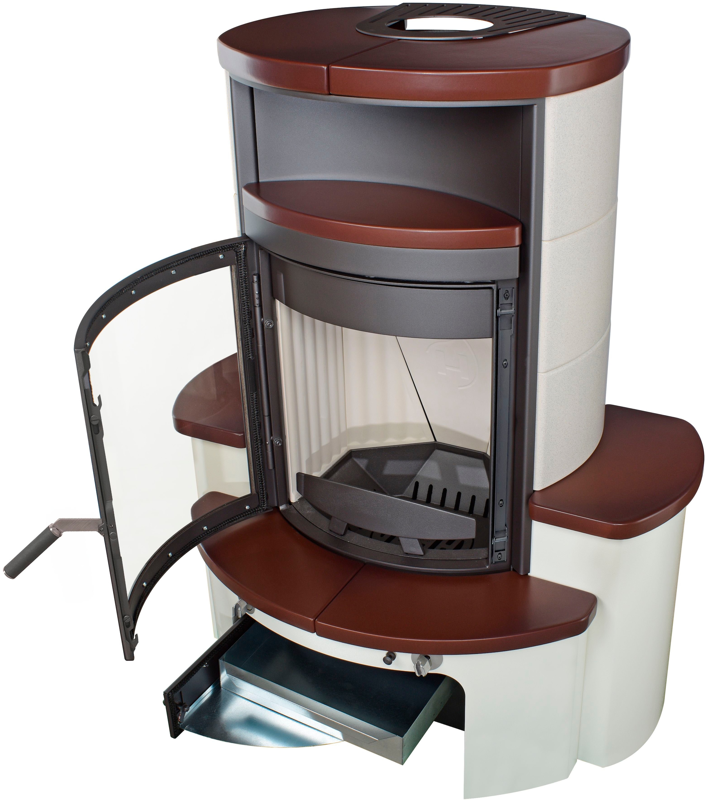 HARK Kaminofen »»Avenso GT ECOplus 6 KW««, jola-braun/stone