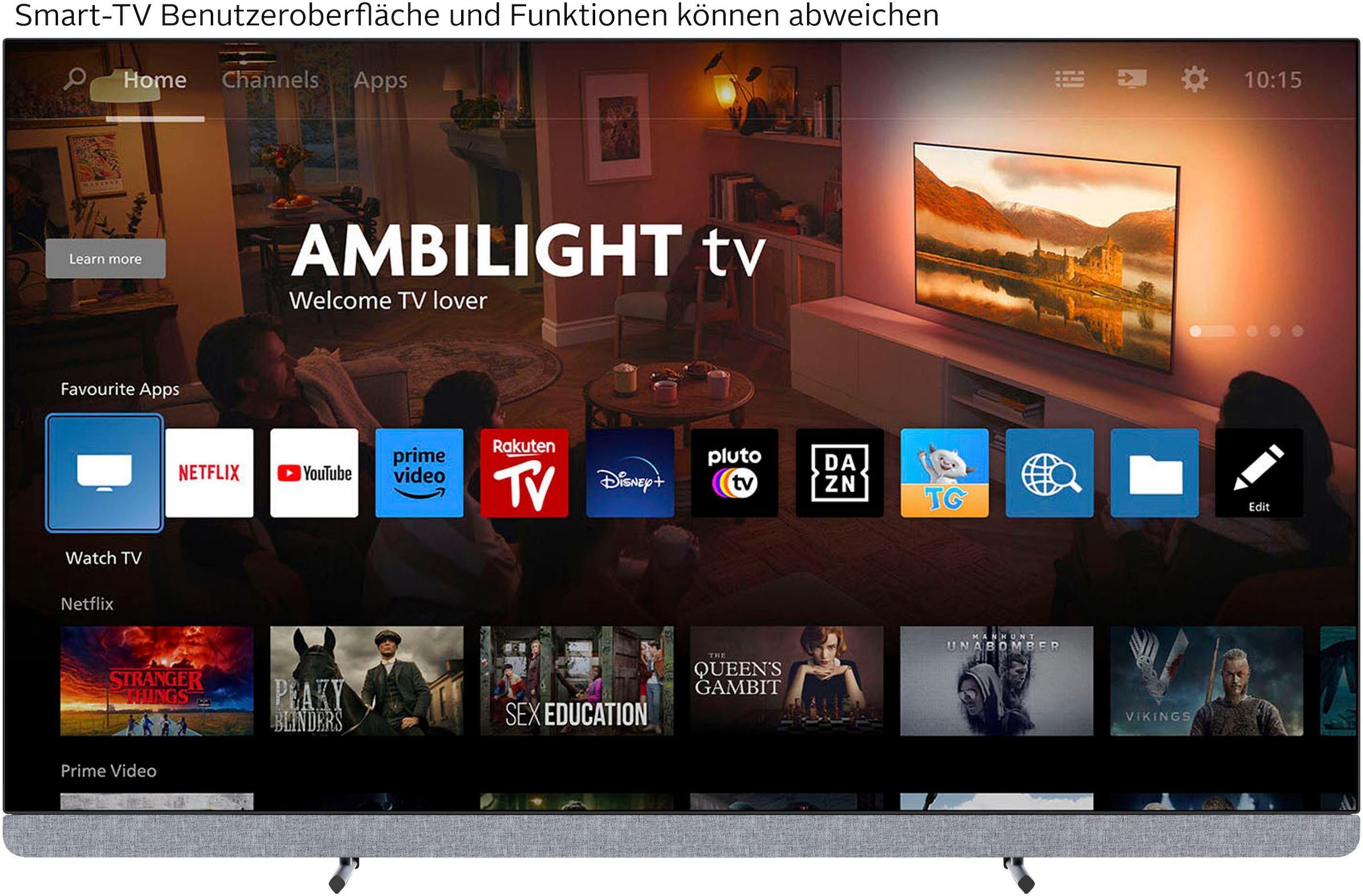 Philips OLED-Fernseher »77OLED910/12«, 4K Ultra HD, Google TV-Smart-TV