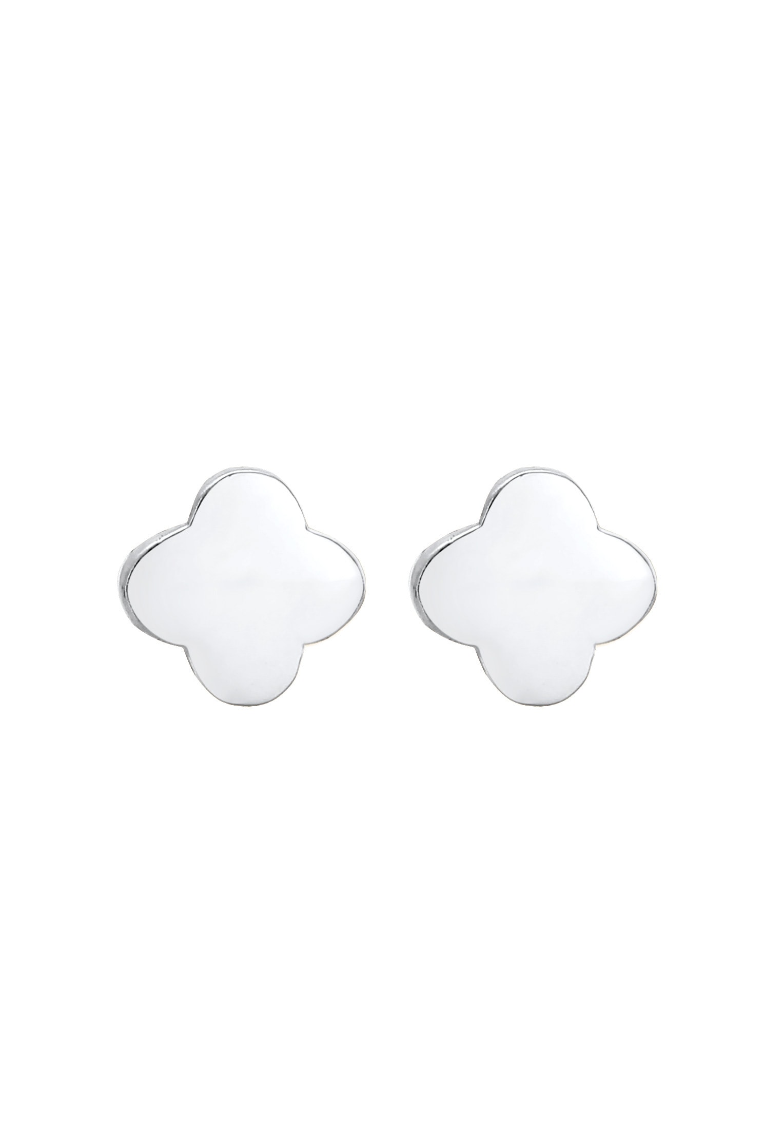 Elli Paar Ohrstecker »Ohrringe Ohrstecker Kleeblatt 925 Sterling Silber«