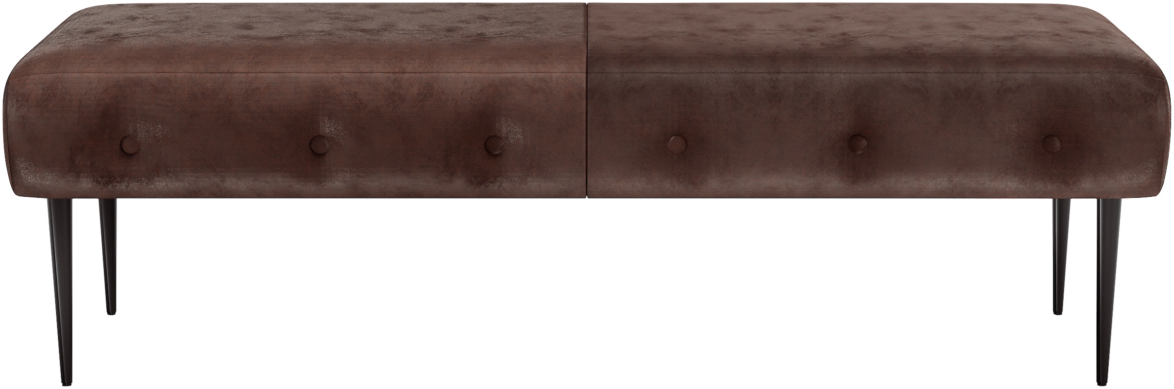 Home affaire 2,5-Sitzer »Amber« mit Knopfheftung,in verschieden Stoffarten