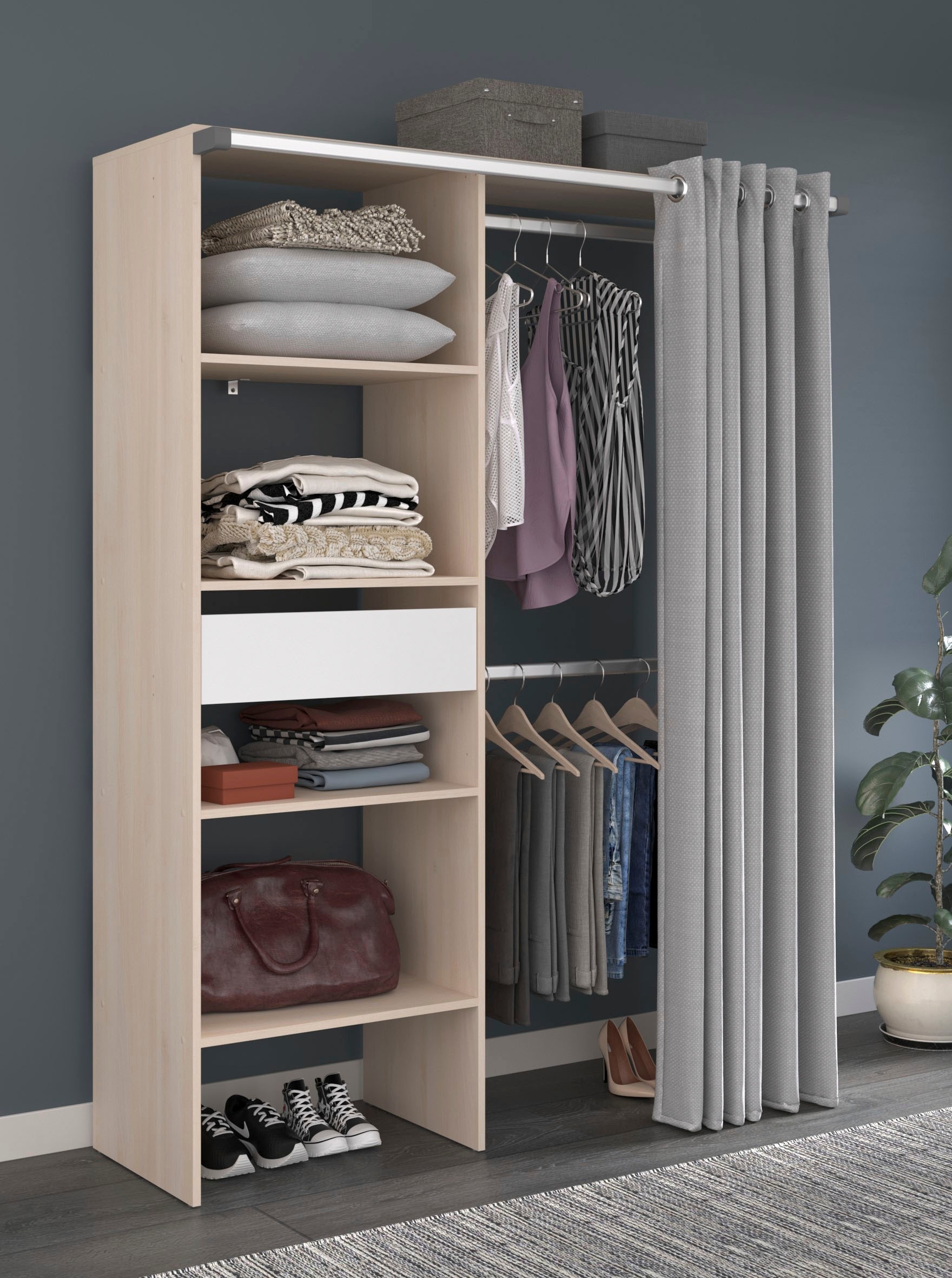 Parisot Mehrzweckschrank "Bari 2" Packung, 1 Stk. tlg.