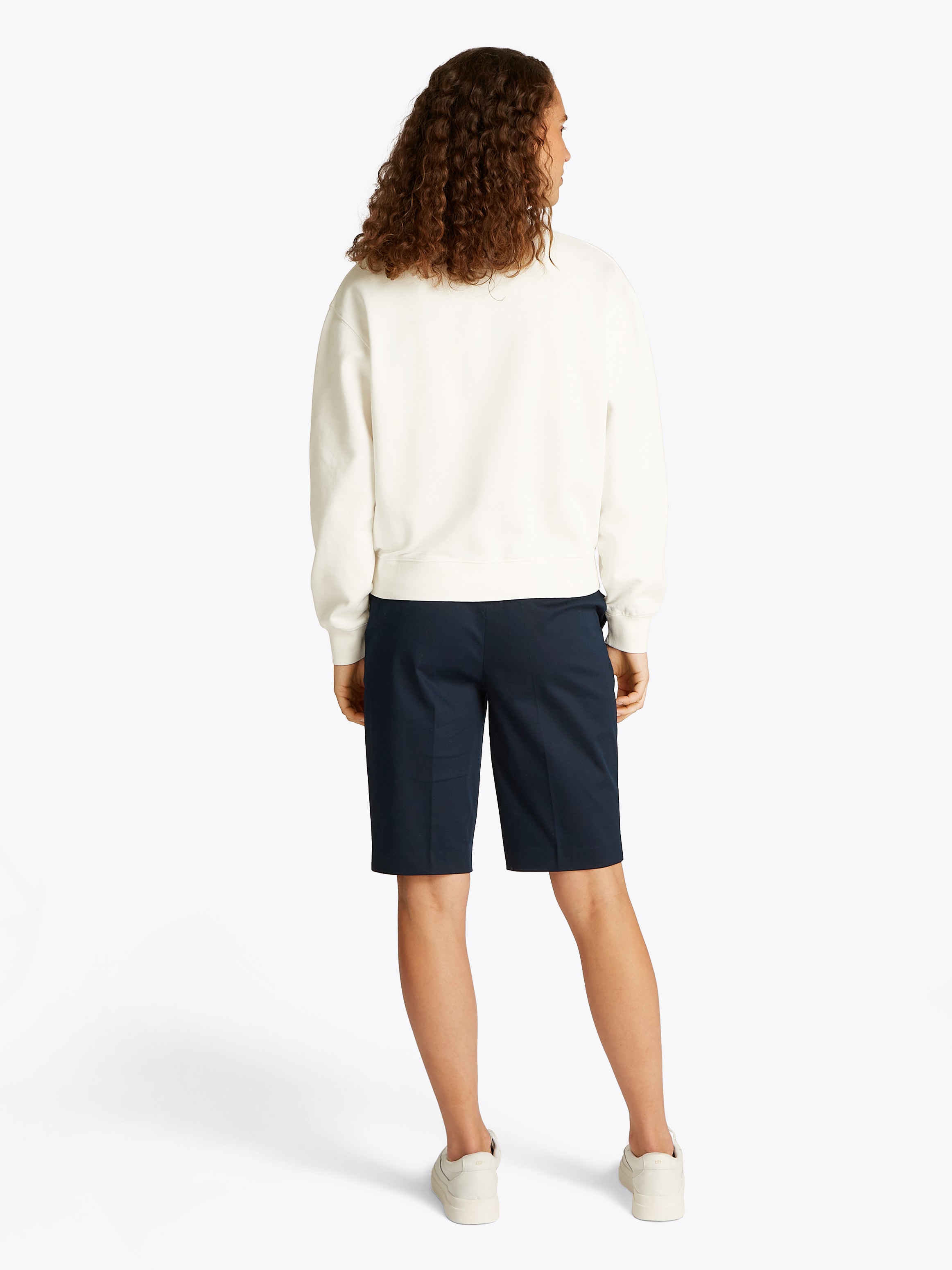 Tommy Hilfiger Sweatshirt »REG CONTRAST FLAG SWEATSHIRT«, mit Logo-Flag