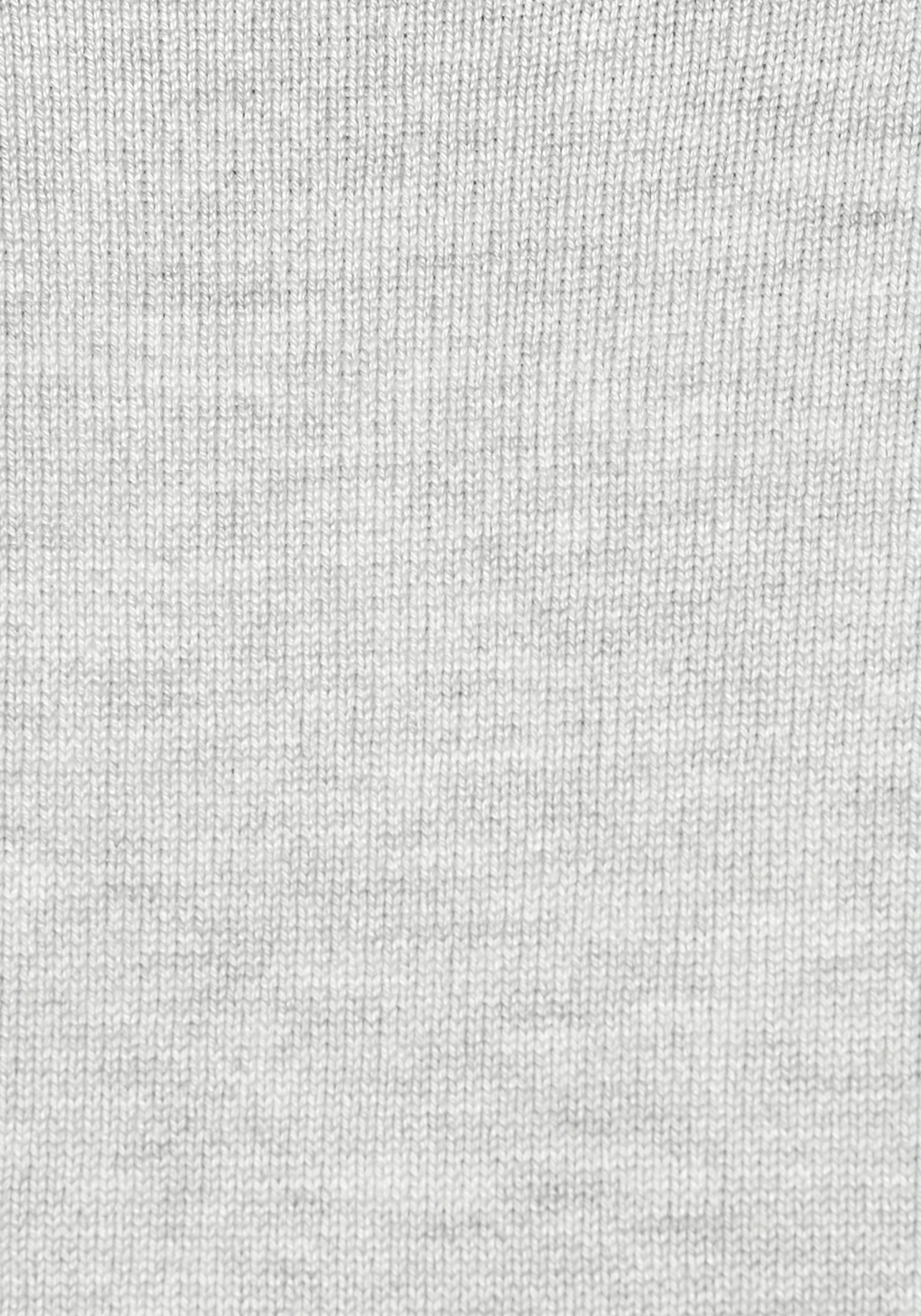 Laura Scott Longpullover, mit U-Boot Ausschnitt und seitlichem Schlitz