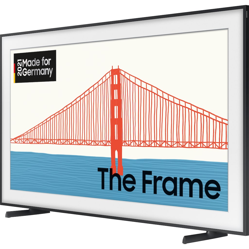 Samsung QLED-Fernseher »GQ65LS03AAU«, 163 cm/65 Zoll, 4K Ultra HD, Smart-TV, Quantum Prozessor 4K-100% Farbvolumen-Design im Rahmen-Look-Art Mode