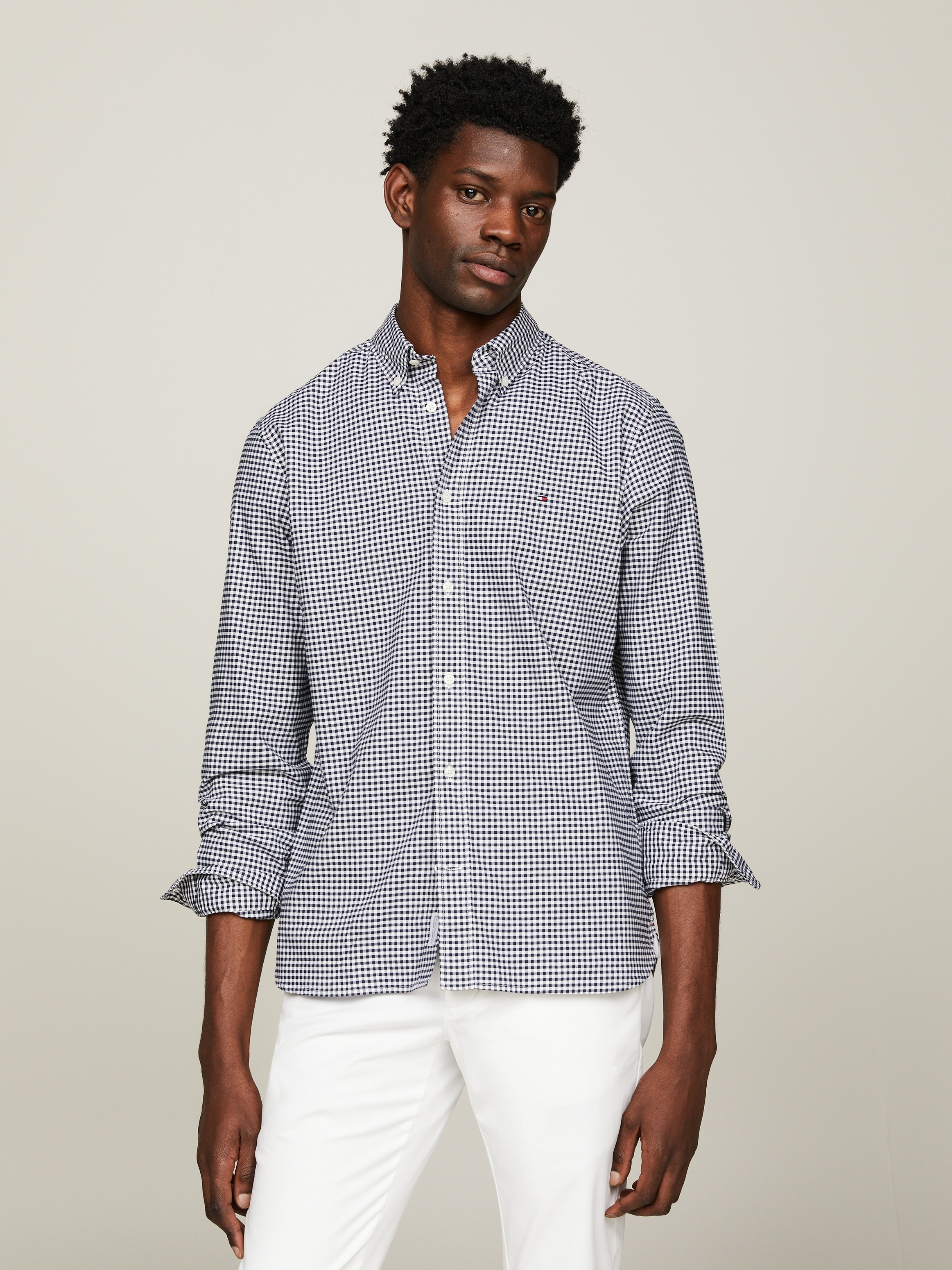 Tommy Hilfiger Langarmhemd »1985 OXFORD GINGHAM RF SHIRT«