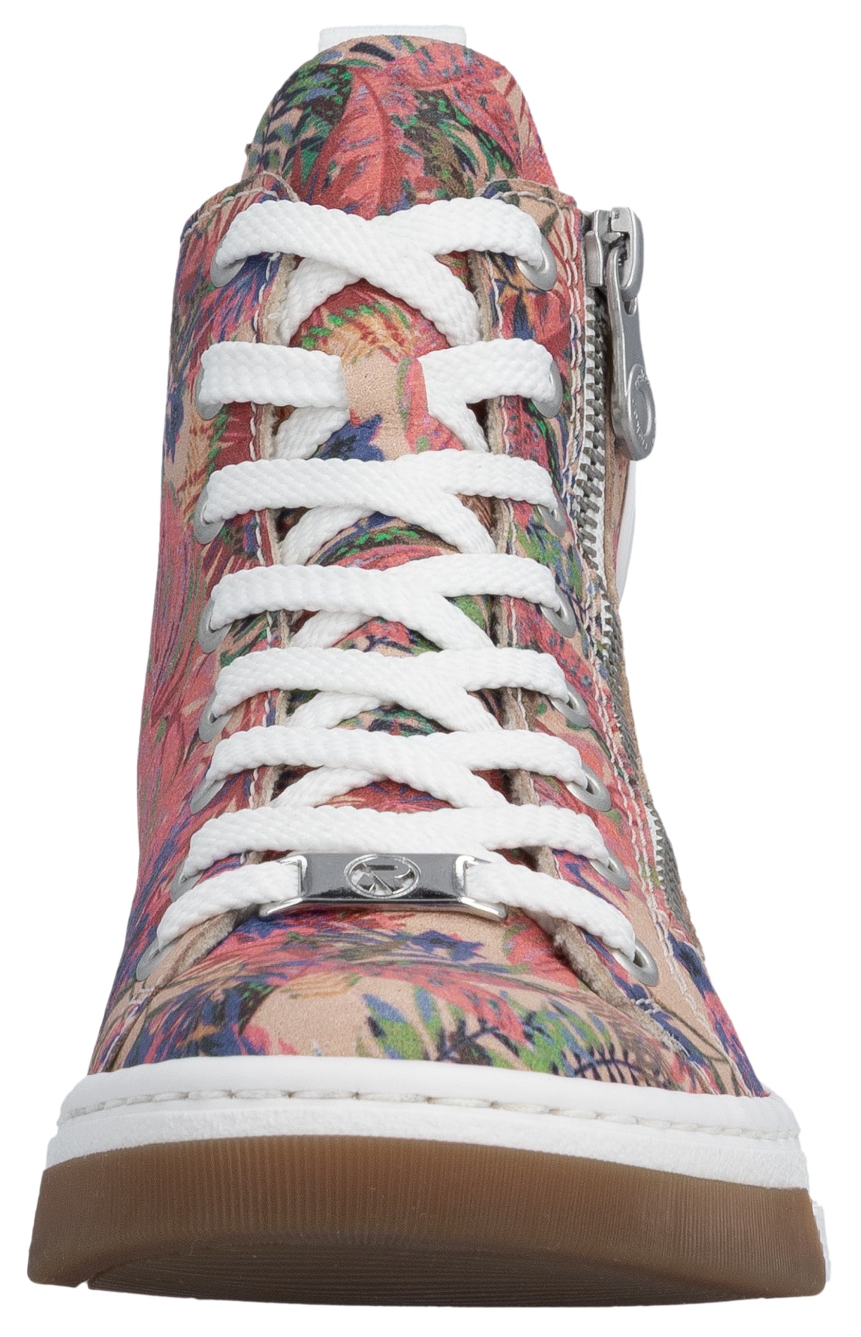 Rieker Sneaker  High Top-Sneaker, Freizeitschuh, Schnürschuh mit Plateausohle