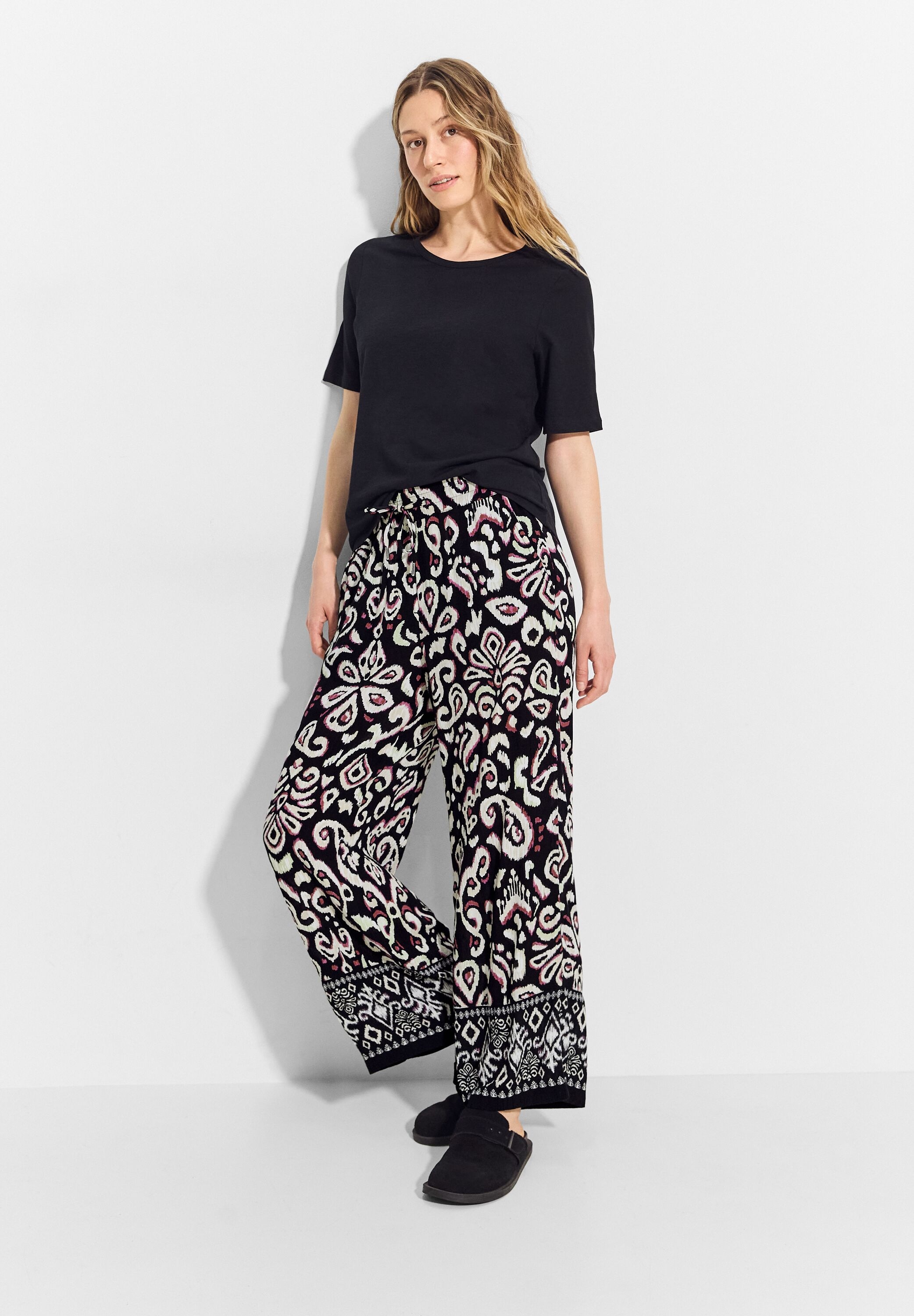 Cecil Culotte »Style Neele«, mit Ornament Muster