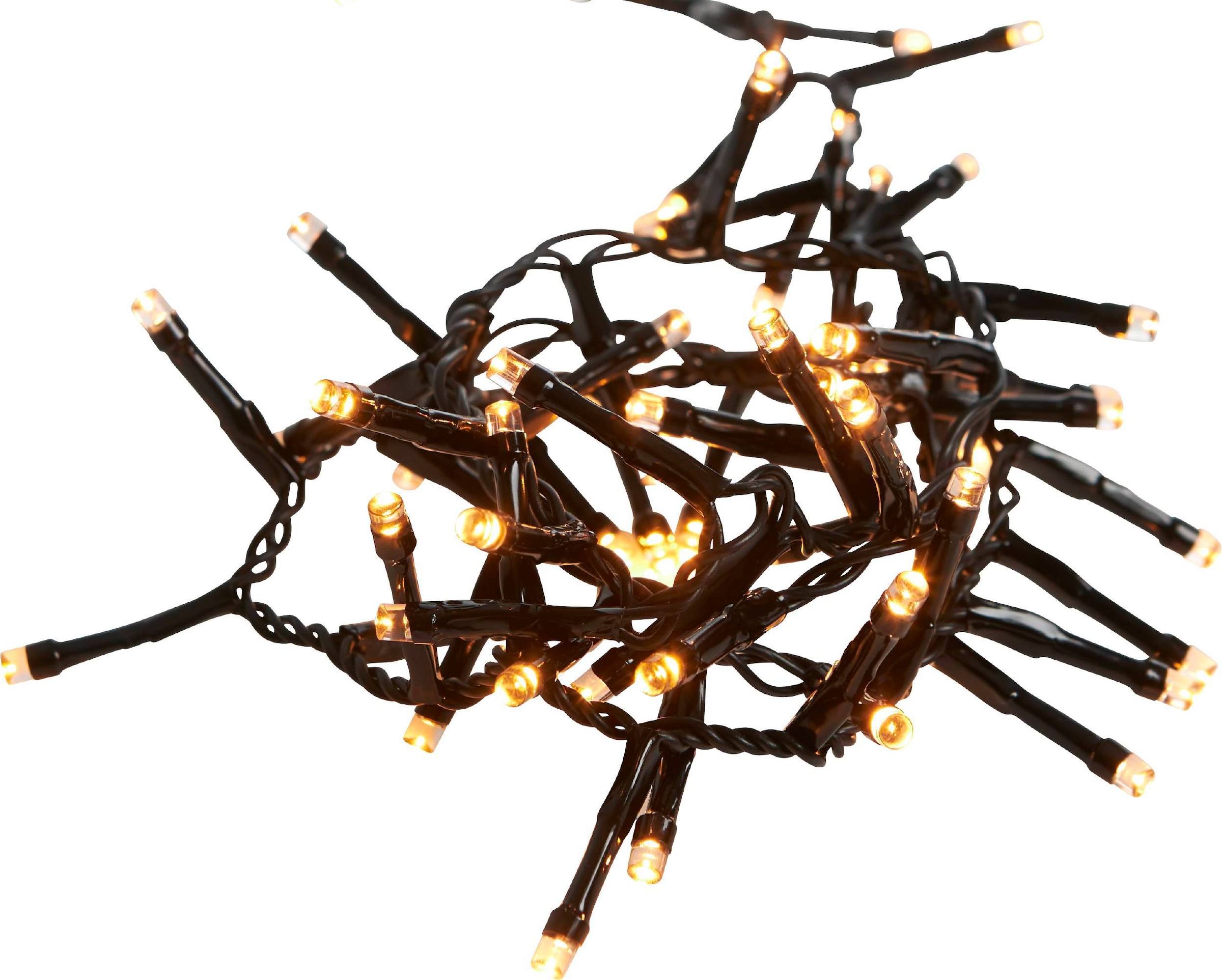 LED-Lichterkette »GOLDEN WARM WHITE - Weihnachtsdeko - Beleuchtung - Winterdeko«, 800...