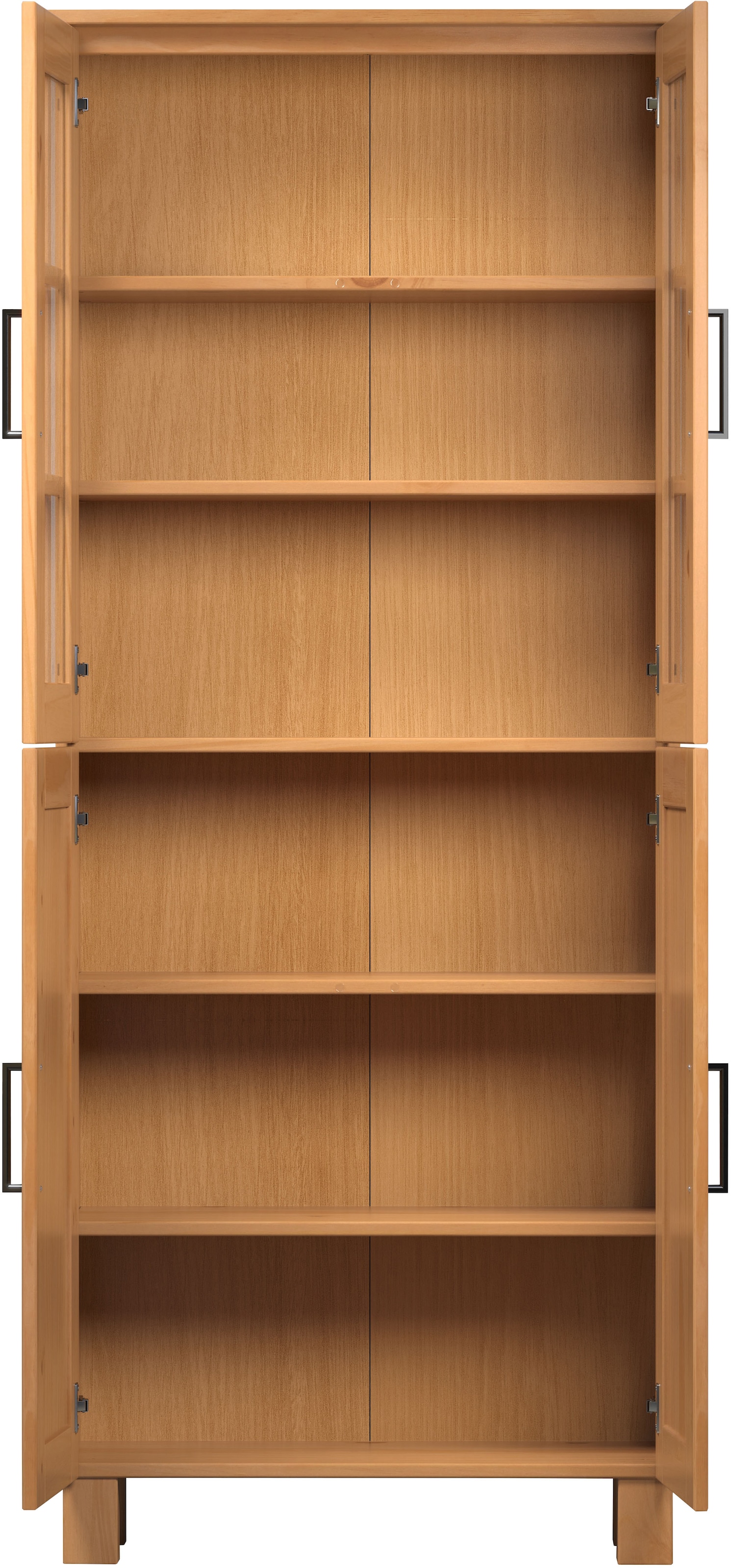welltime Hochschrank »Ulea«, (1 St.), Breiter Badschrank aus Massivholz - Maße (B/T/H) 70/30/170 cm