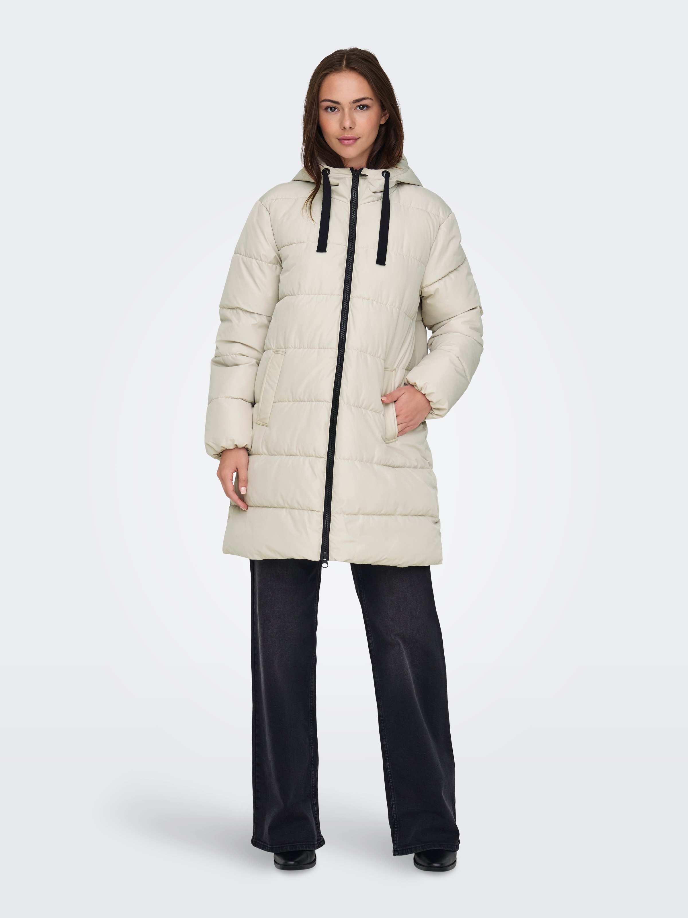 ONLY Steppmantel »ONLCLAIR PUFFER HOOD COAT OTW CC«