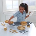 KidKraft® Kinder-Küchenset »Küchen-Spielset, Modern Metallics«