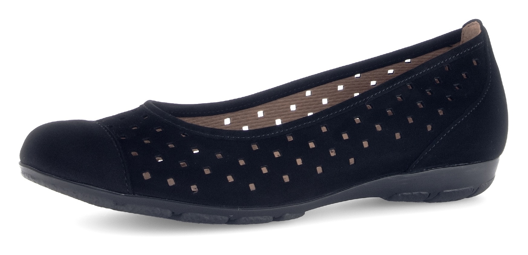 Gabor Ballerina, Slipper, Businessschuh, Halbschuh mit Hovercraft Luftkammerlaufsohle