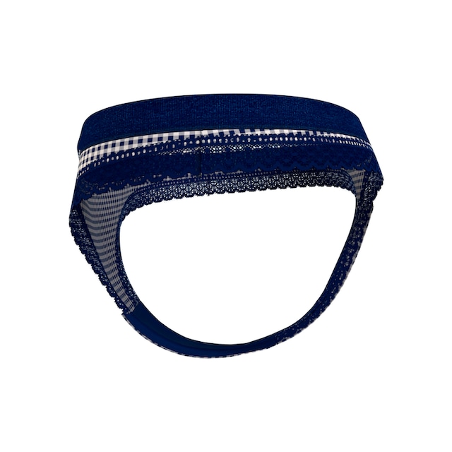 Tommy Hilfiger Underwear T-String »THONG PRINT«, mit Logoschriftzug am Bund  bei ♕