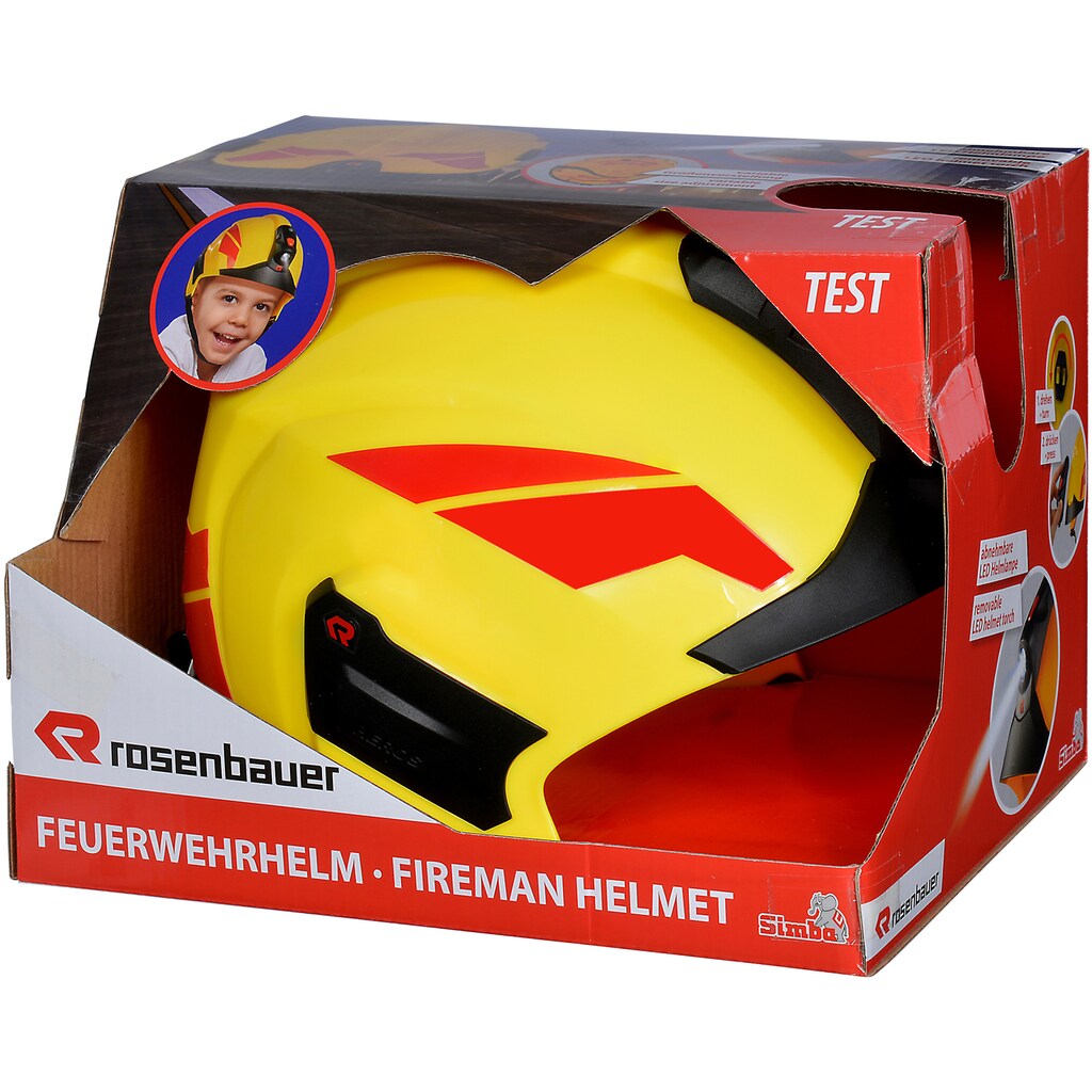 SIMBA Spielzeug-Helm »Feuerwehrhelm Rosenbauer«