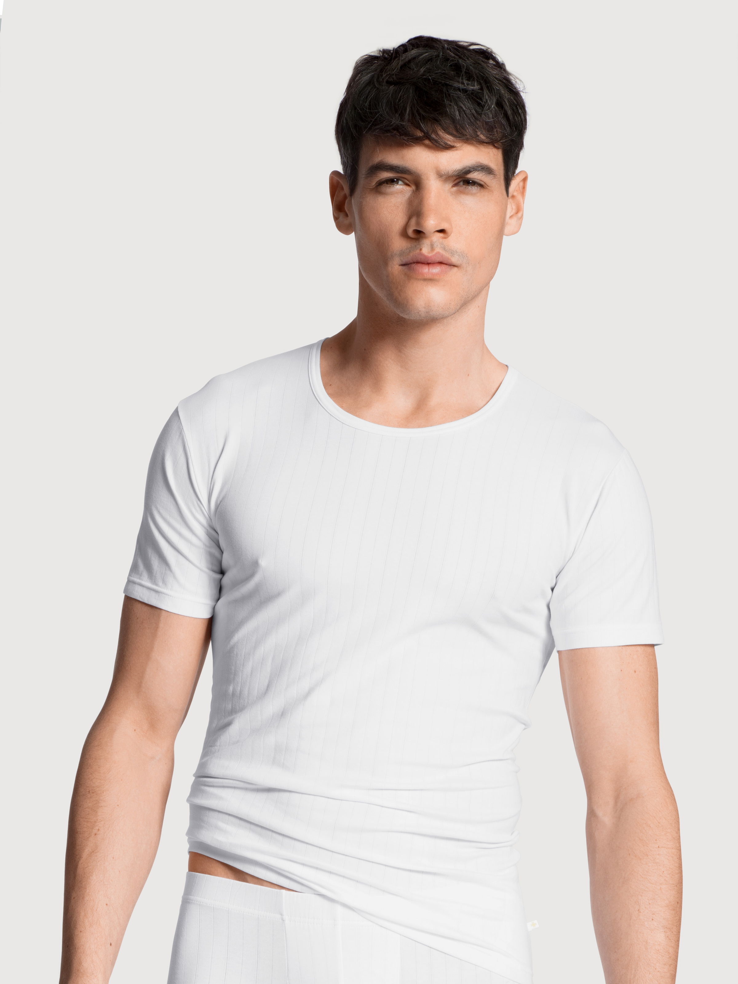 CALIDA Shirttop »Pure&Style«, mit dezenten Nadelstreifen