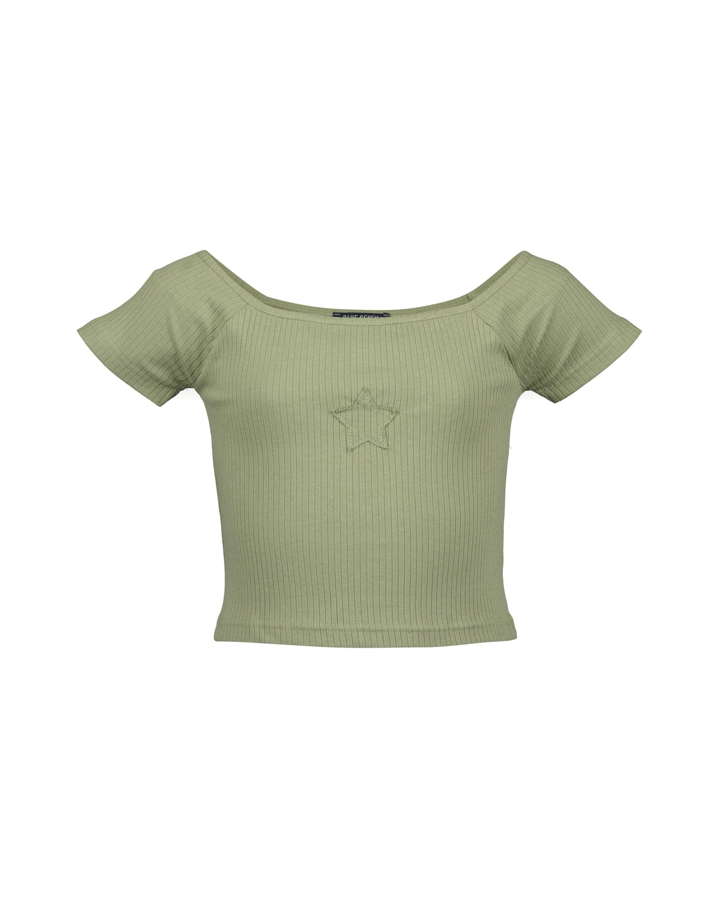 Blue Seven »Blue Seven Teenager Mädchen T-Shirts 2er Pack Carmen Ausschnitt« 2 Stk.