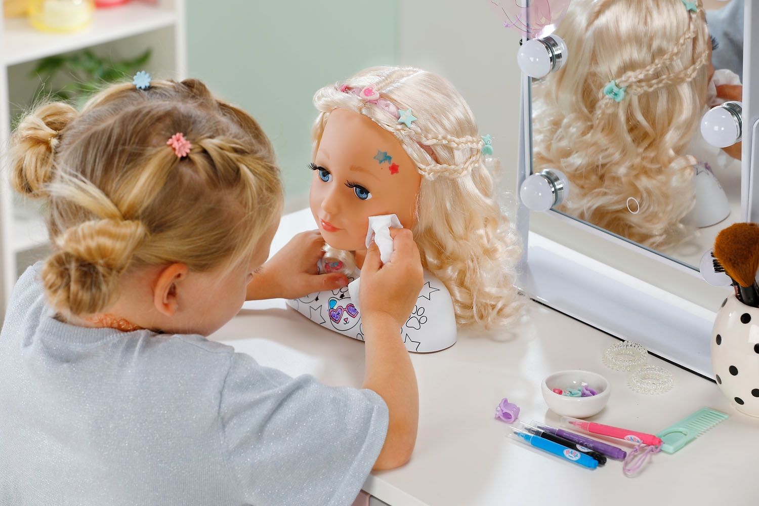 Baby Born Frisier- & Schminkkopf »Stylingkopf Kreativ« mit Zubehör