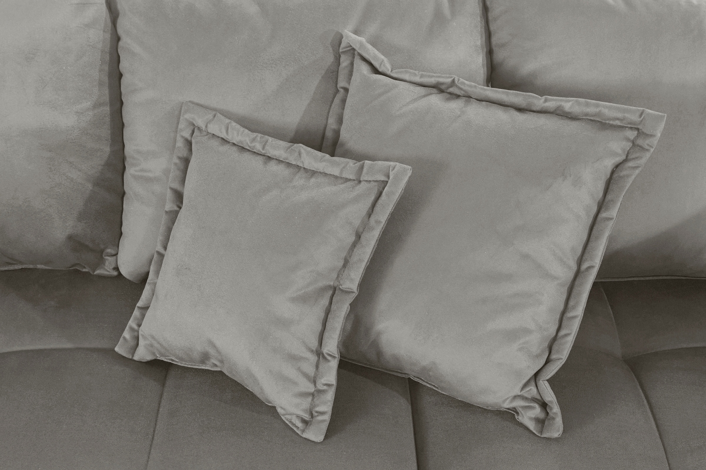 COLLECTION AB Ecksofa »(Spar-Set) Innsbruck L-Form und Hocker«, (Spar-Set), Ecksofa und Hocker, Recamiere links oder rechts montierbar