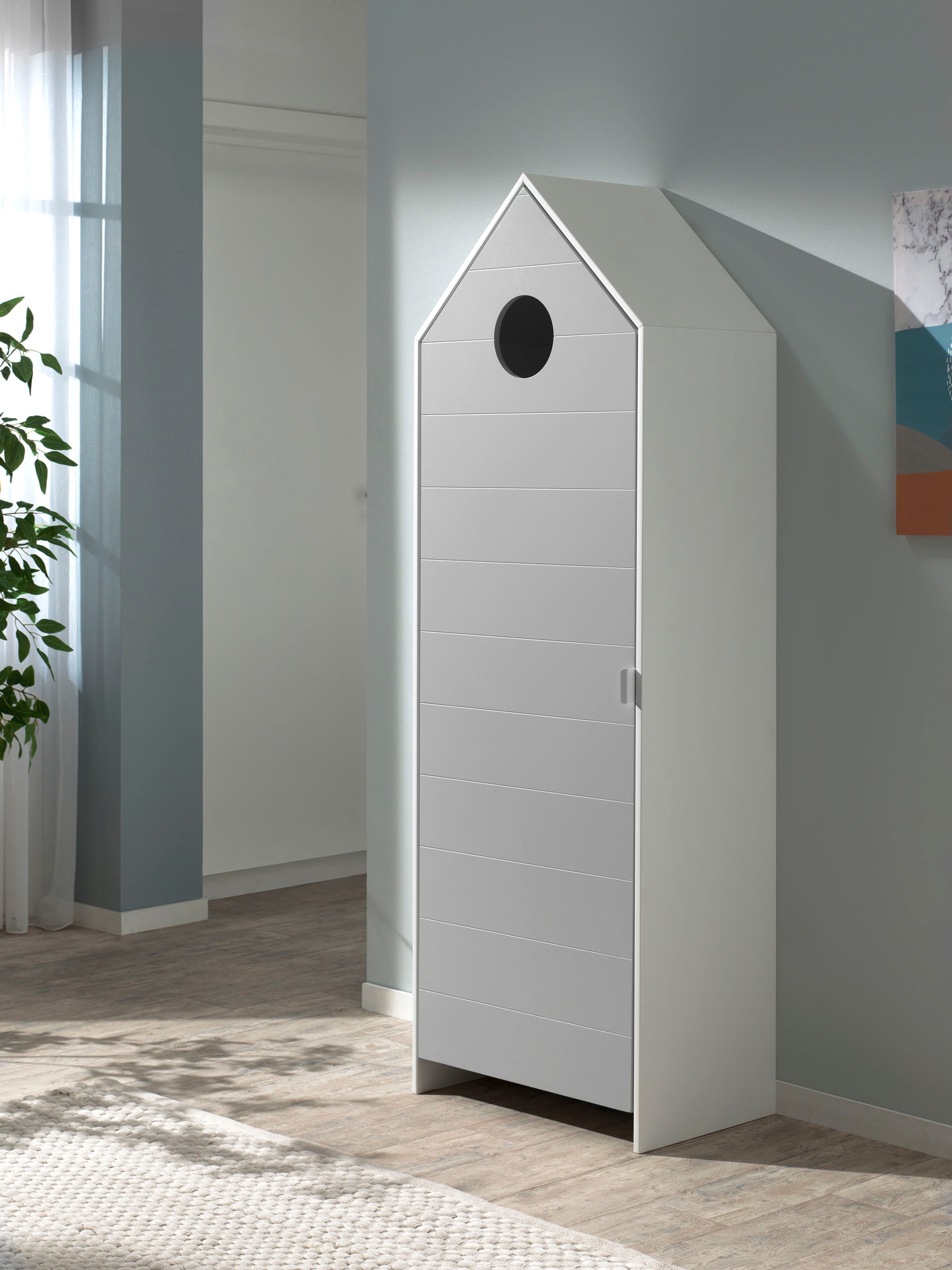 Vipack Drehtürenschrank »Casami«, (Made in Europe), in Strandhaus-Optik