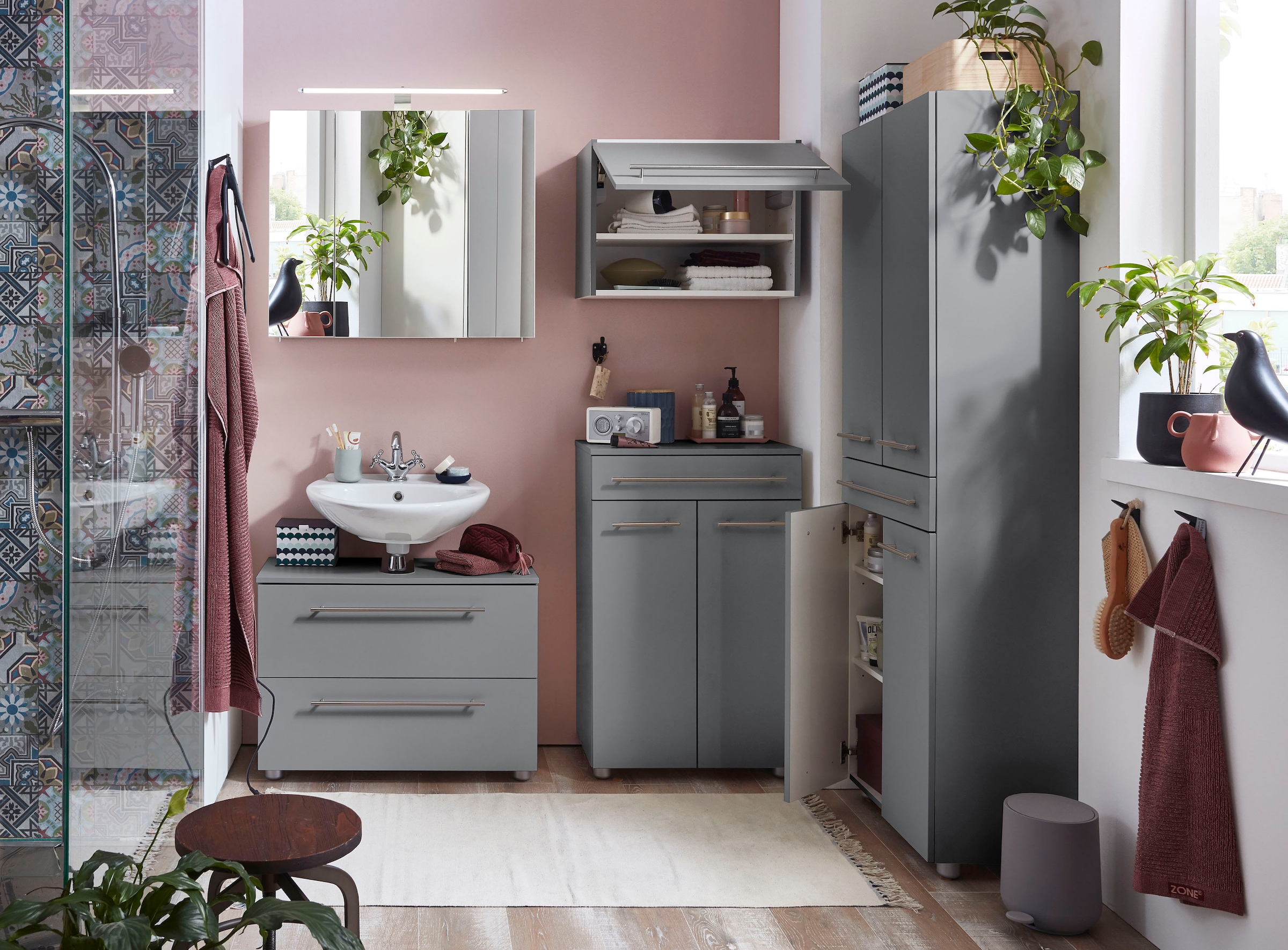 OPTIFIT Spiegelschrank »Bern«