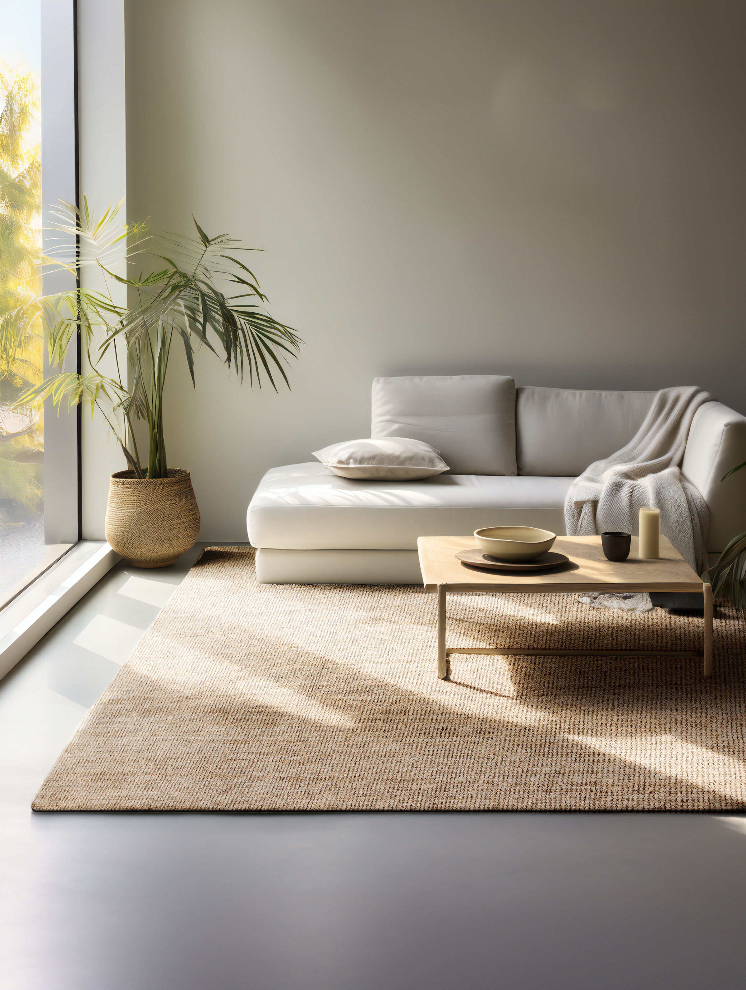 HANSE Home Teppich »Jaipur Juteteppich, als Läufer und in Rund«, rechteckig, 10 mm Höhe, 100% Naturfaser, Nachhaltig, Wohnzimmer, Esszimmer, Schlafzimmer, GRS