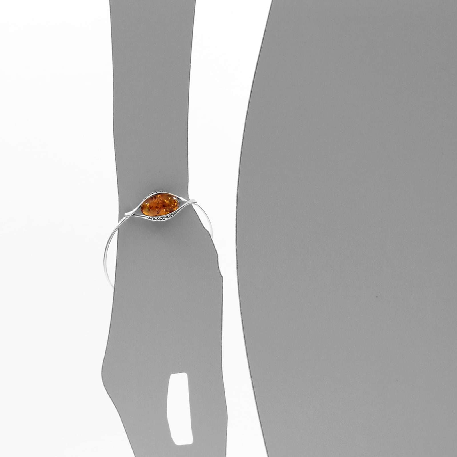 OSTSEE-SCHMUCK Armreif »- Annika - Silber 925/000 - Bernstein«